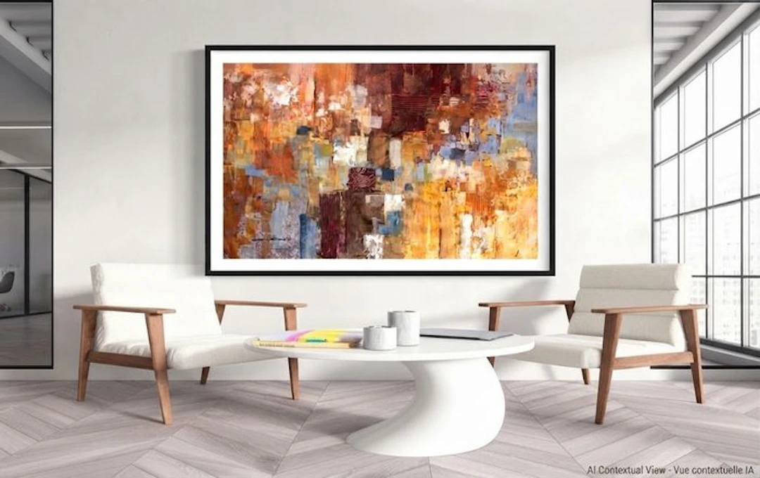 Dam Domido - NO RESERVE PRICE-Les murs du Sud-160 x 90 cm