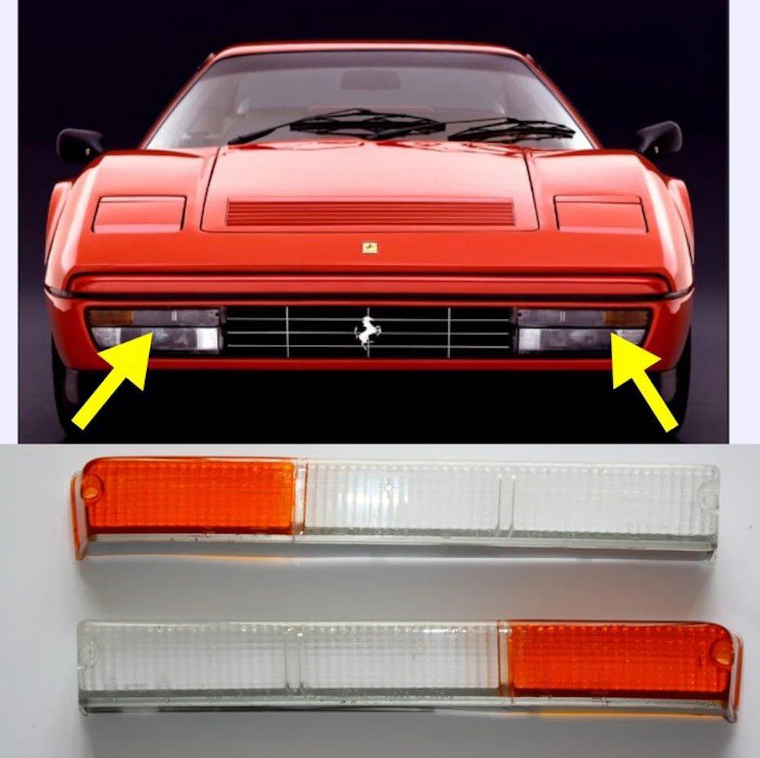 Ferrari 328 / 208 Turbo GTS GTB Indicator Lenses (2)...