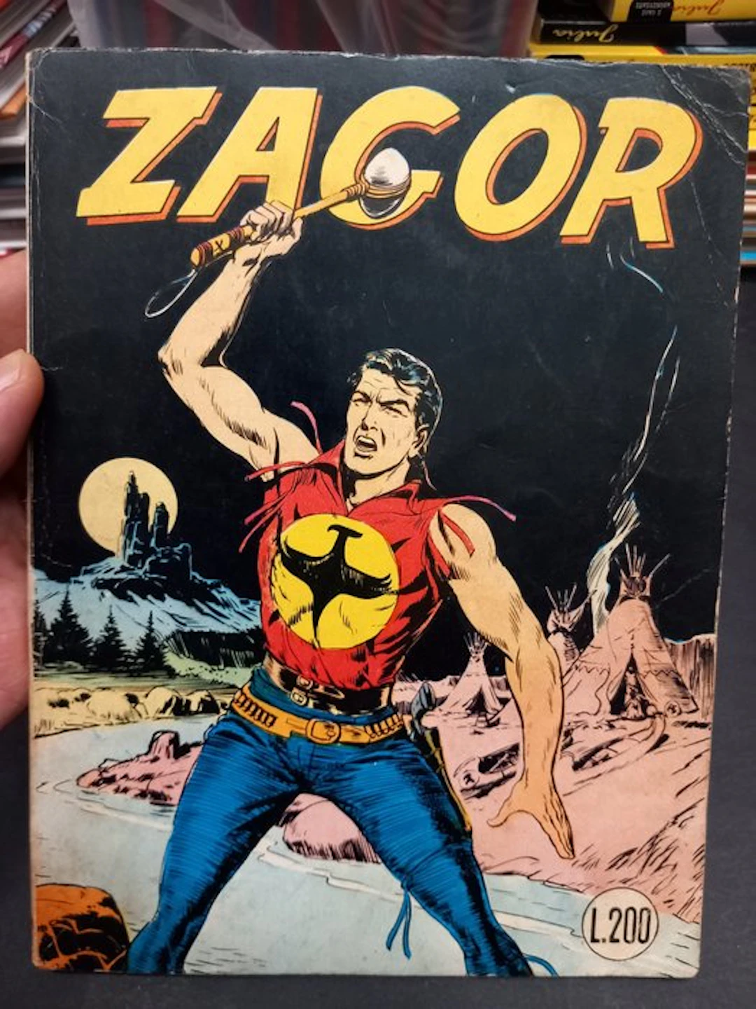 Zagor scritta rossa n