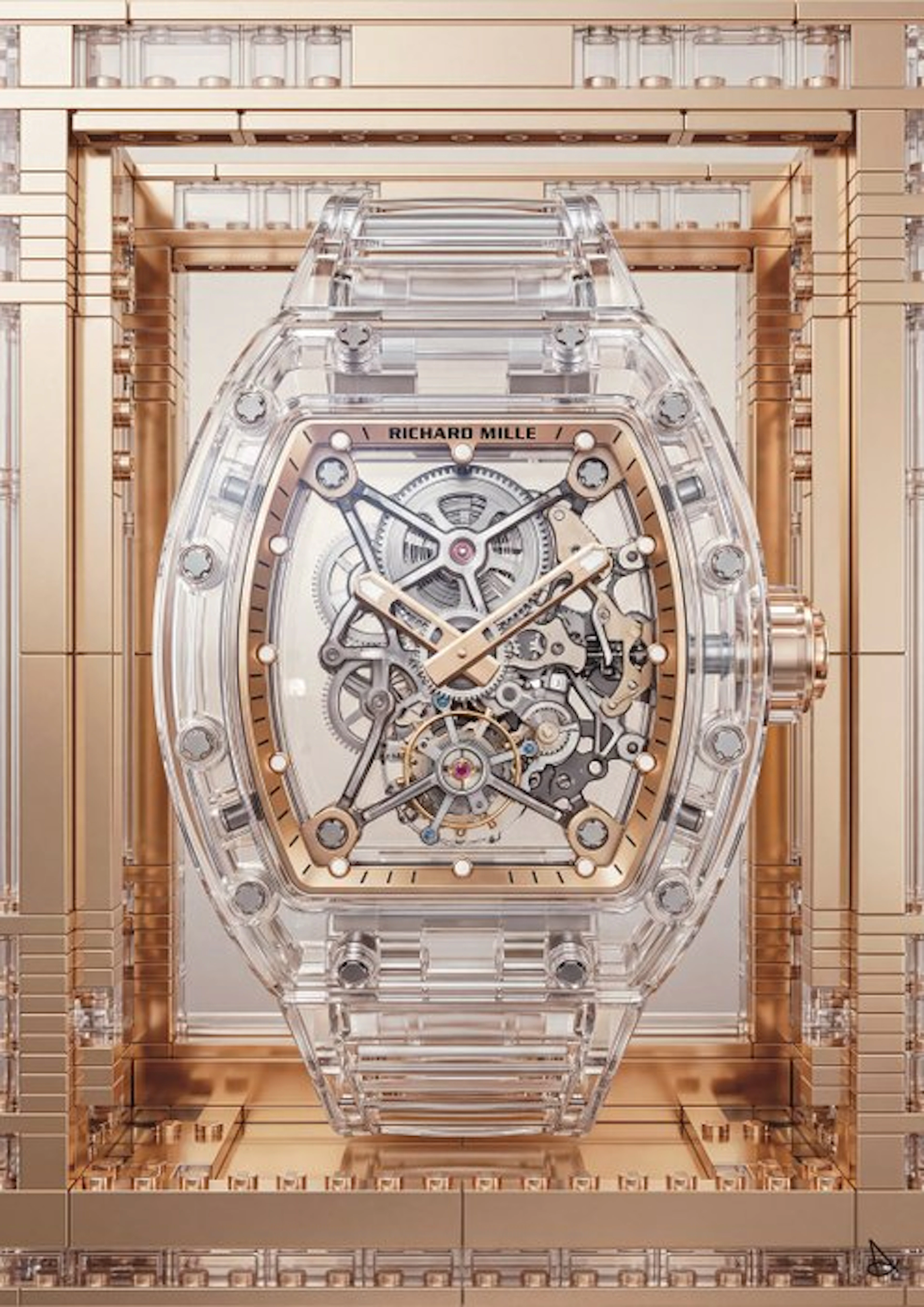 ANDSAL - Lego Portrait of Glory RICHARD MILLE RM 56-02...