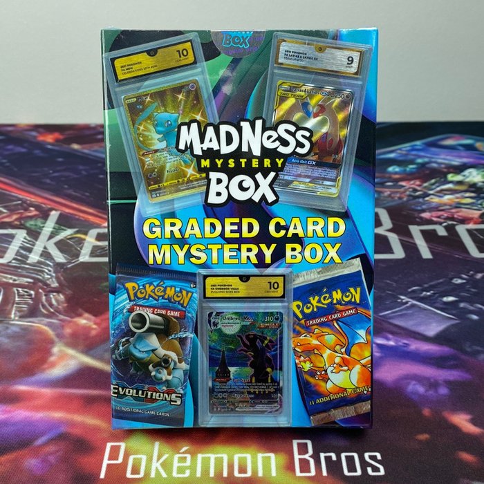 Pokmon Mystery box - Graded Card & Packs - Madness Mystery Box - Pokmon |  Barnebys
