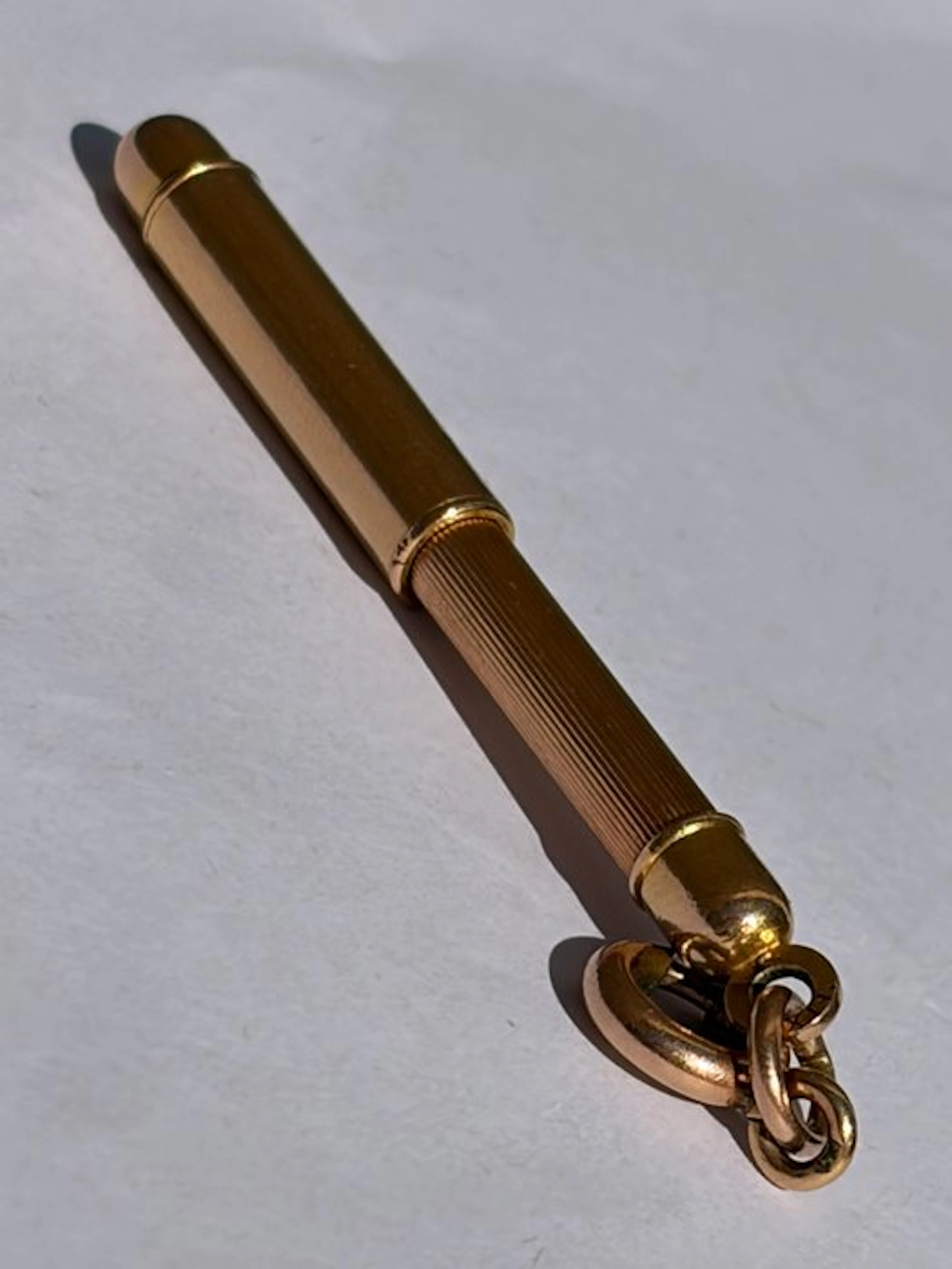 Antique Telescopic Portamina FIX Savard Chatelaine...