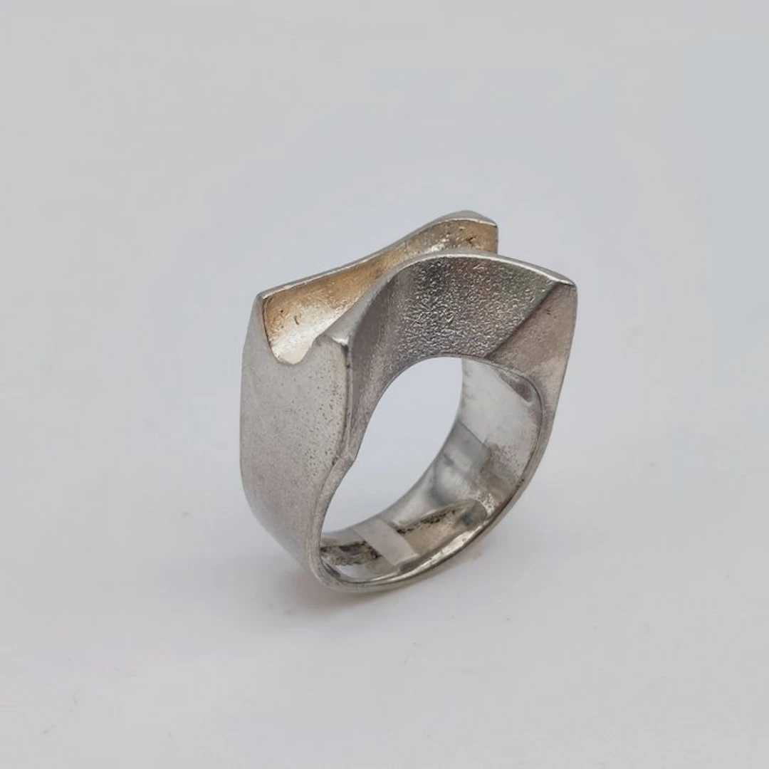 No reserve price - Lapponia - Ring - Sirene Silver - Björn Weckström