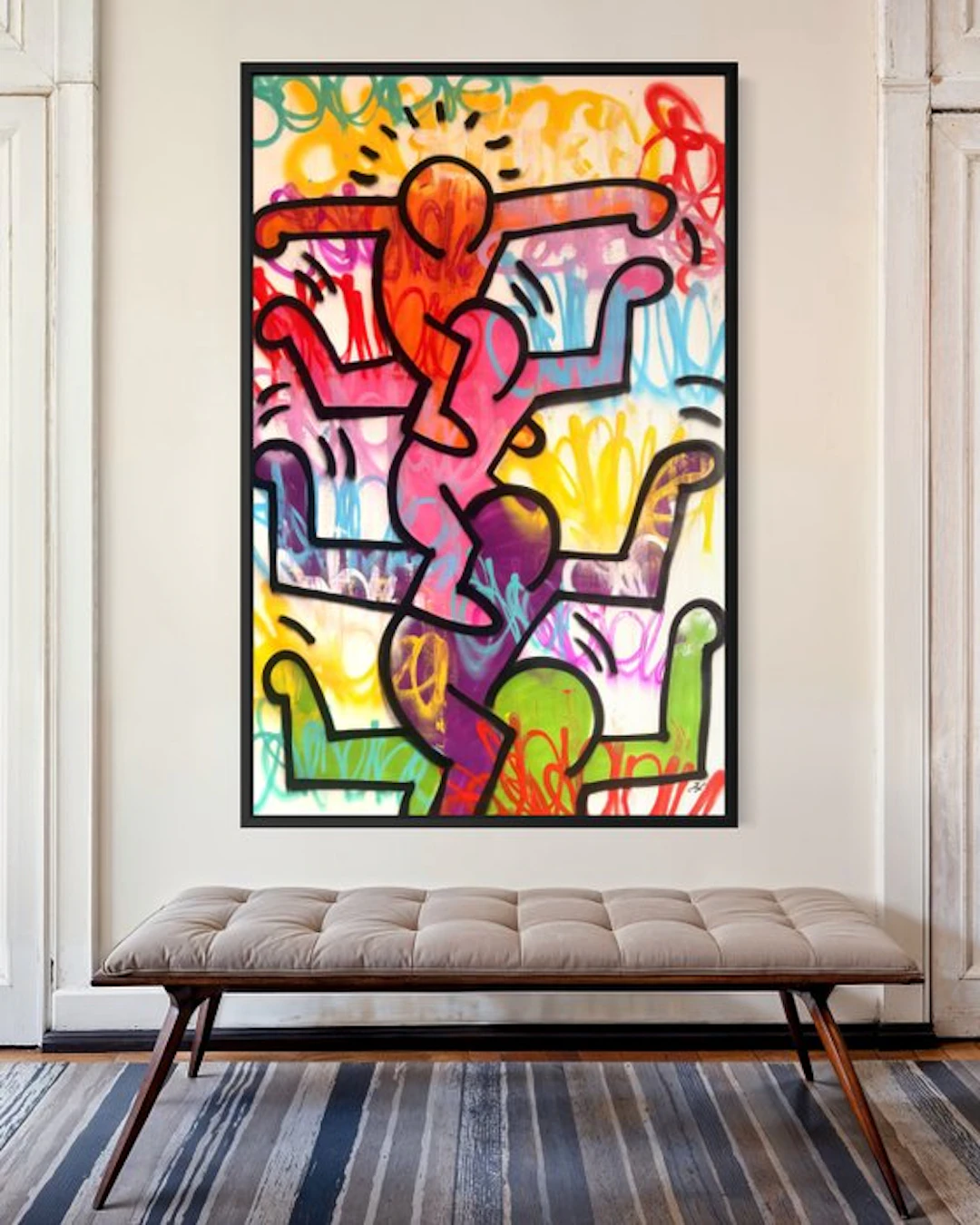 Gunnar Zyl - Generations / Keith Haring & Zyl XXL