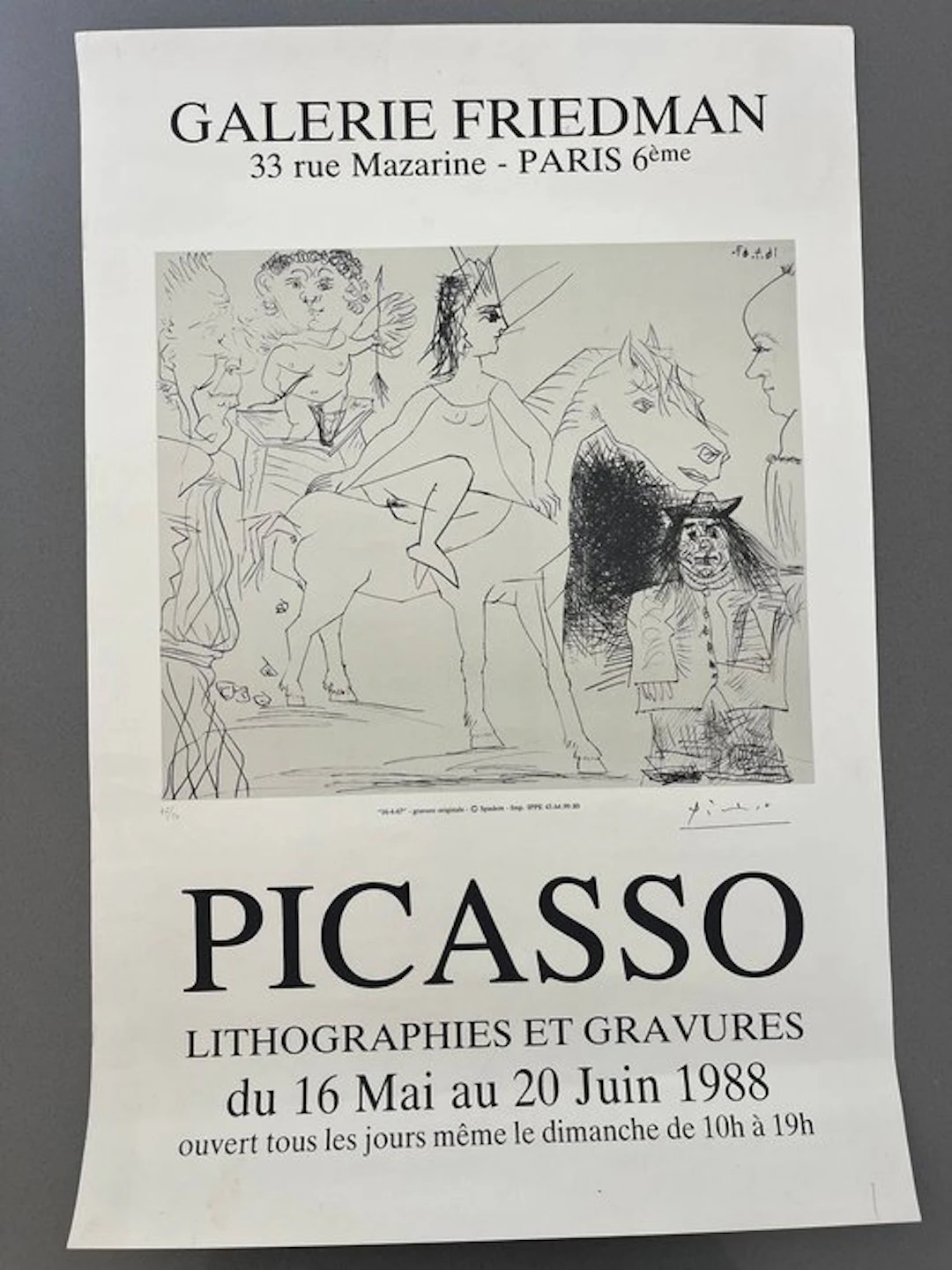 Pablo Picasso - Lithographies et Gravures **Original...