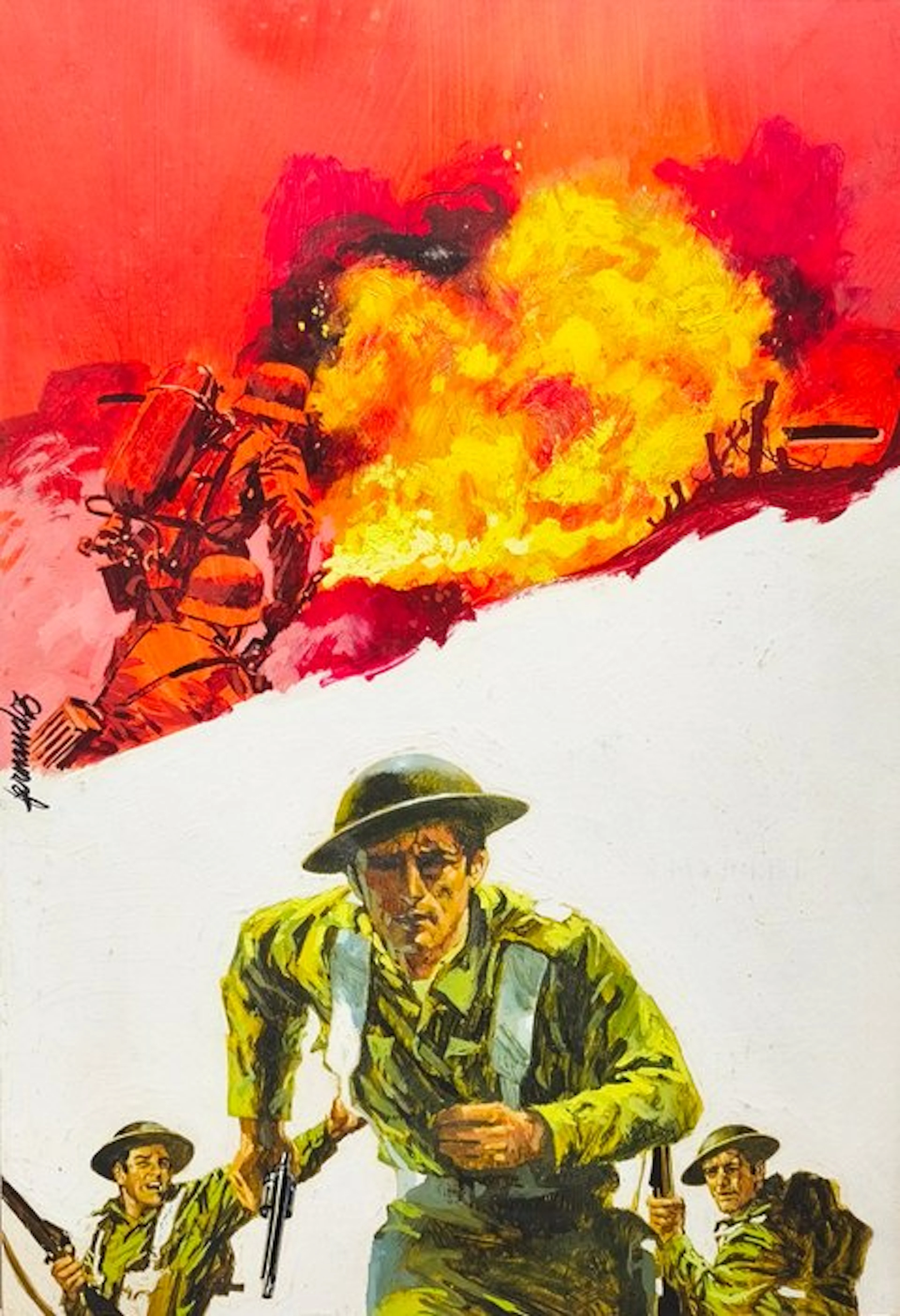 Fernando Fernández - 1 Original colour page - Fernando...