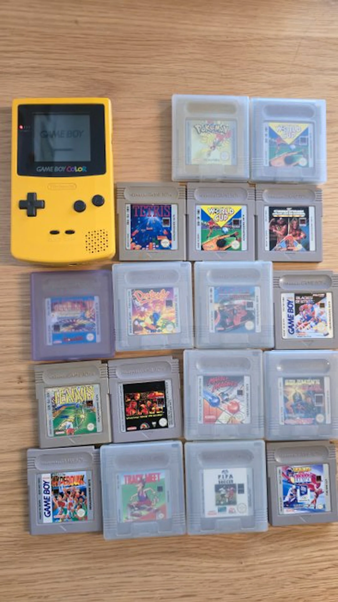 Nintendo - Gameboy Color - Video game console + games - Without original box