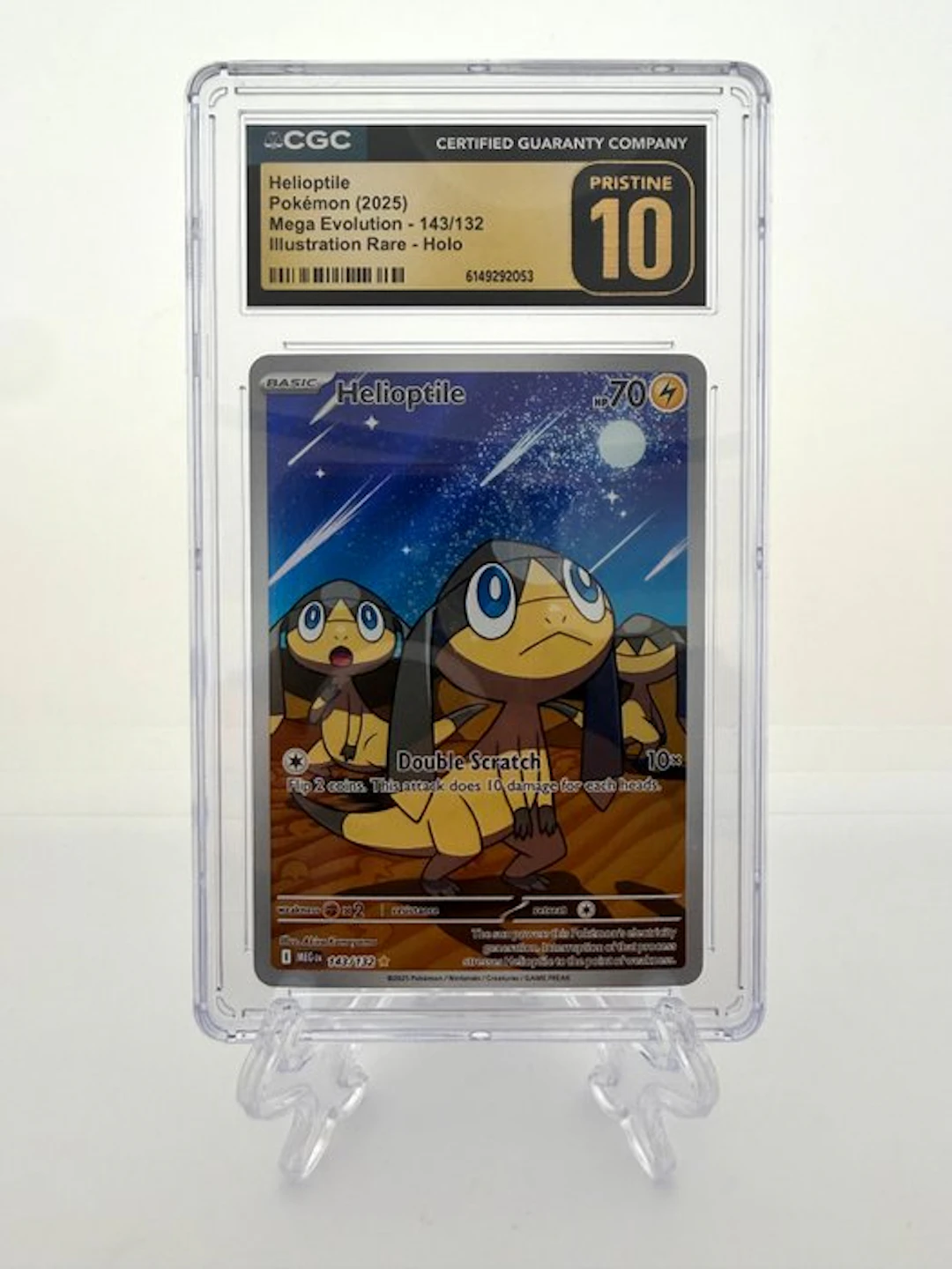 Pokémon - 1 Graded card - Helioptile - Mega Evolution...
