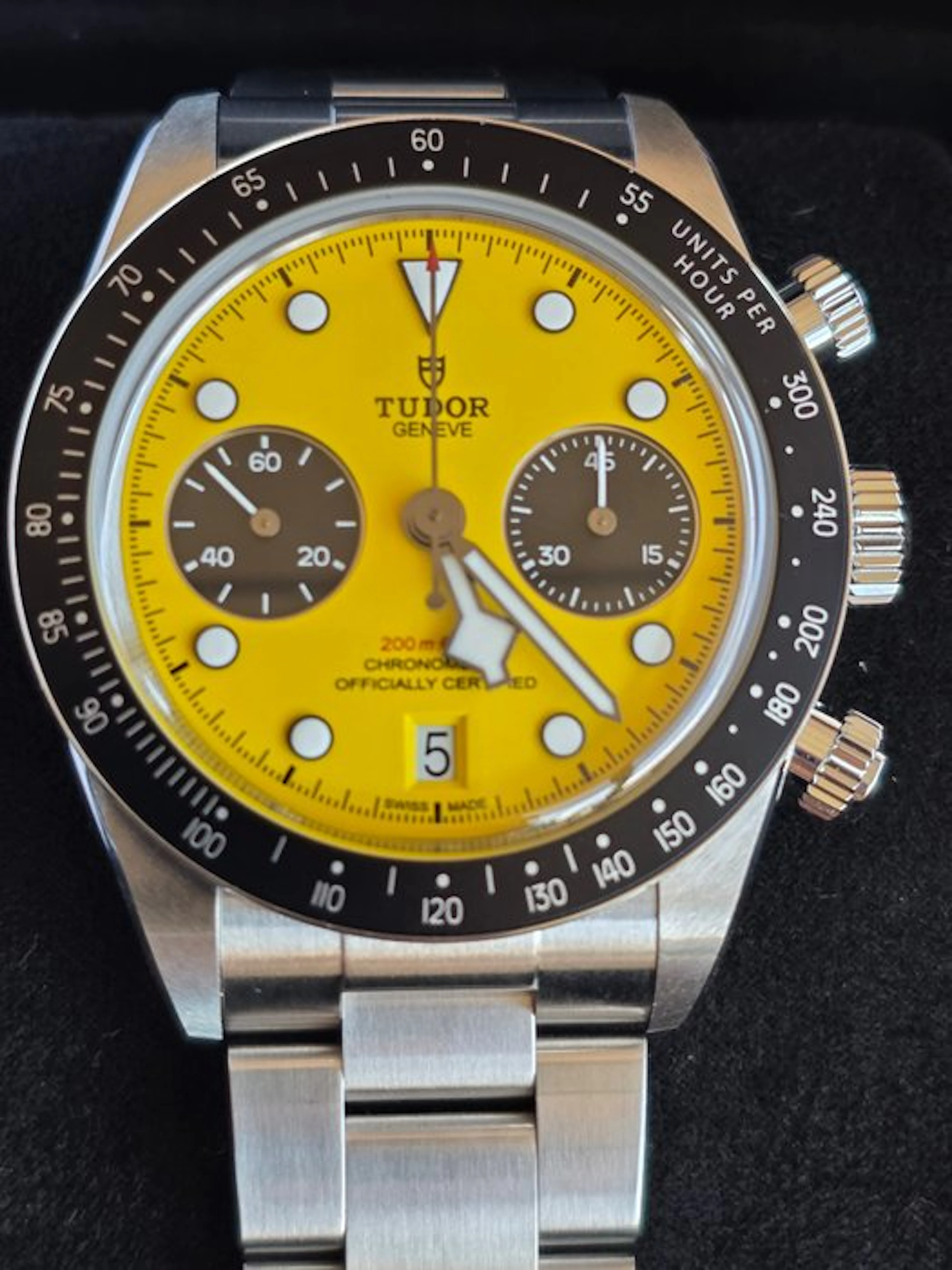 Tudor - Black Bay Chrono 39mm "Bumblebee " - 79310N - Unisex - 2026