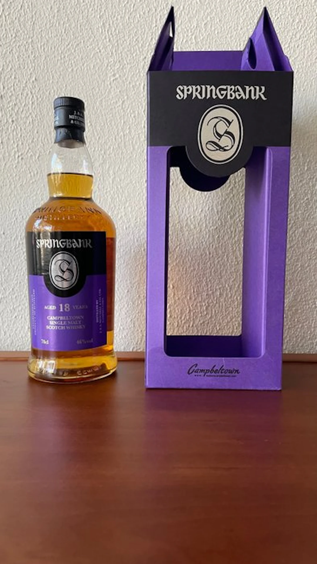 Springbank 18 years old - b. 2016 - 70cl