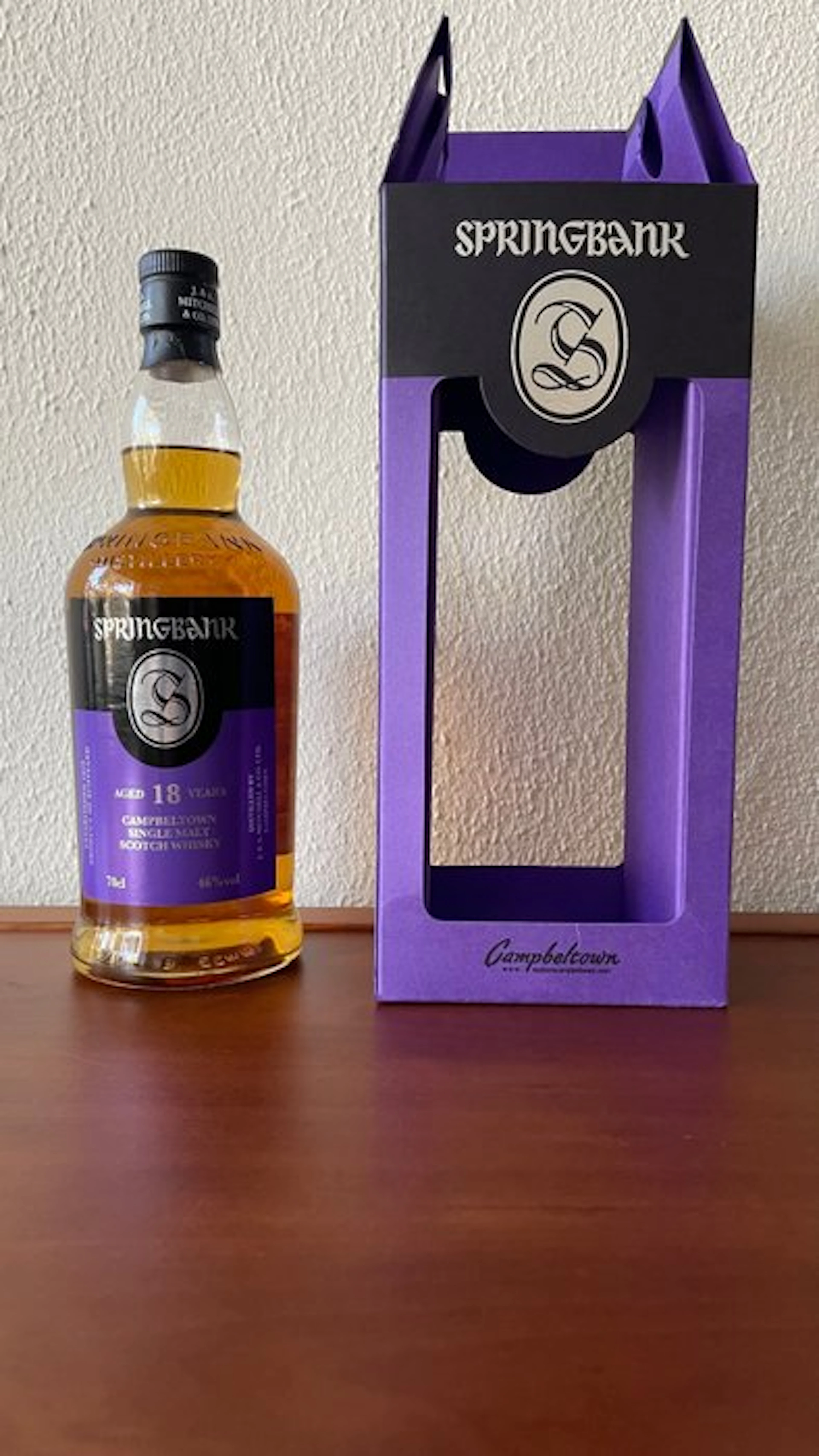 Springbank 18 years old - b. 2016 - 70cl