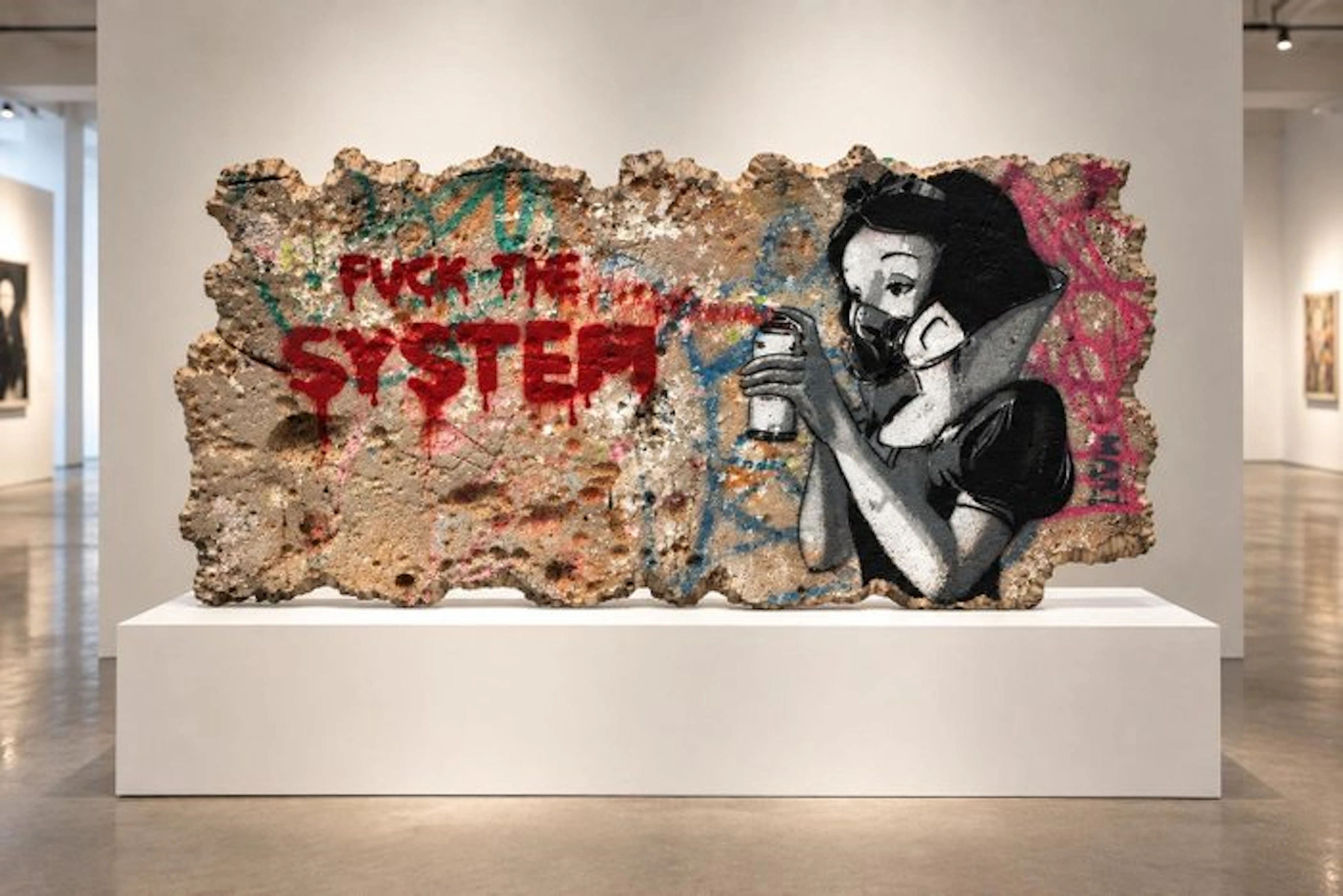 Mart Signed - DISNEY VANDAL. (Fuck the system)