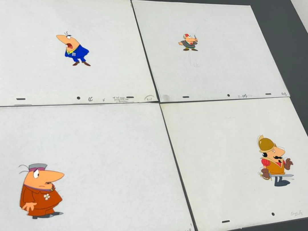 DePatie & Friz Freleng - 4 x Original animation cels and...