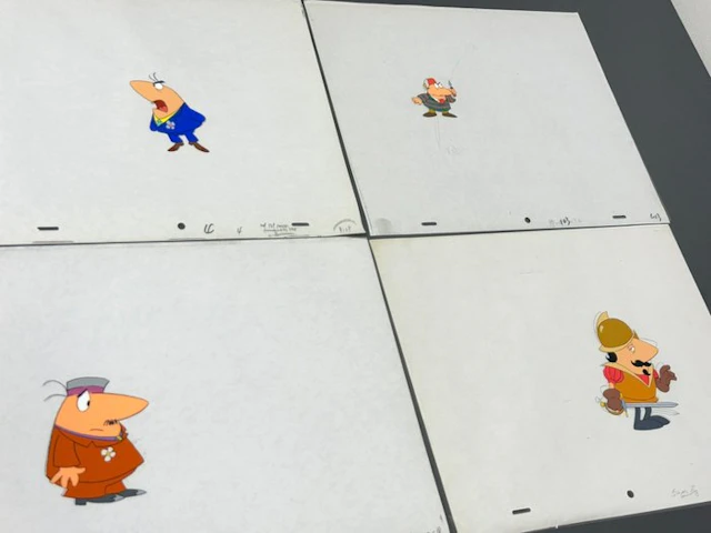 DePatie & Friz Freleng - 4 x Original animation cels and...