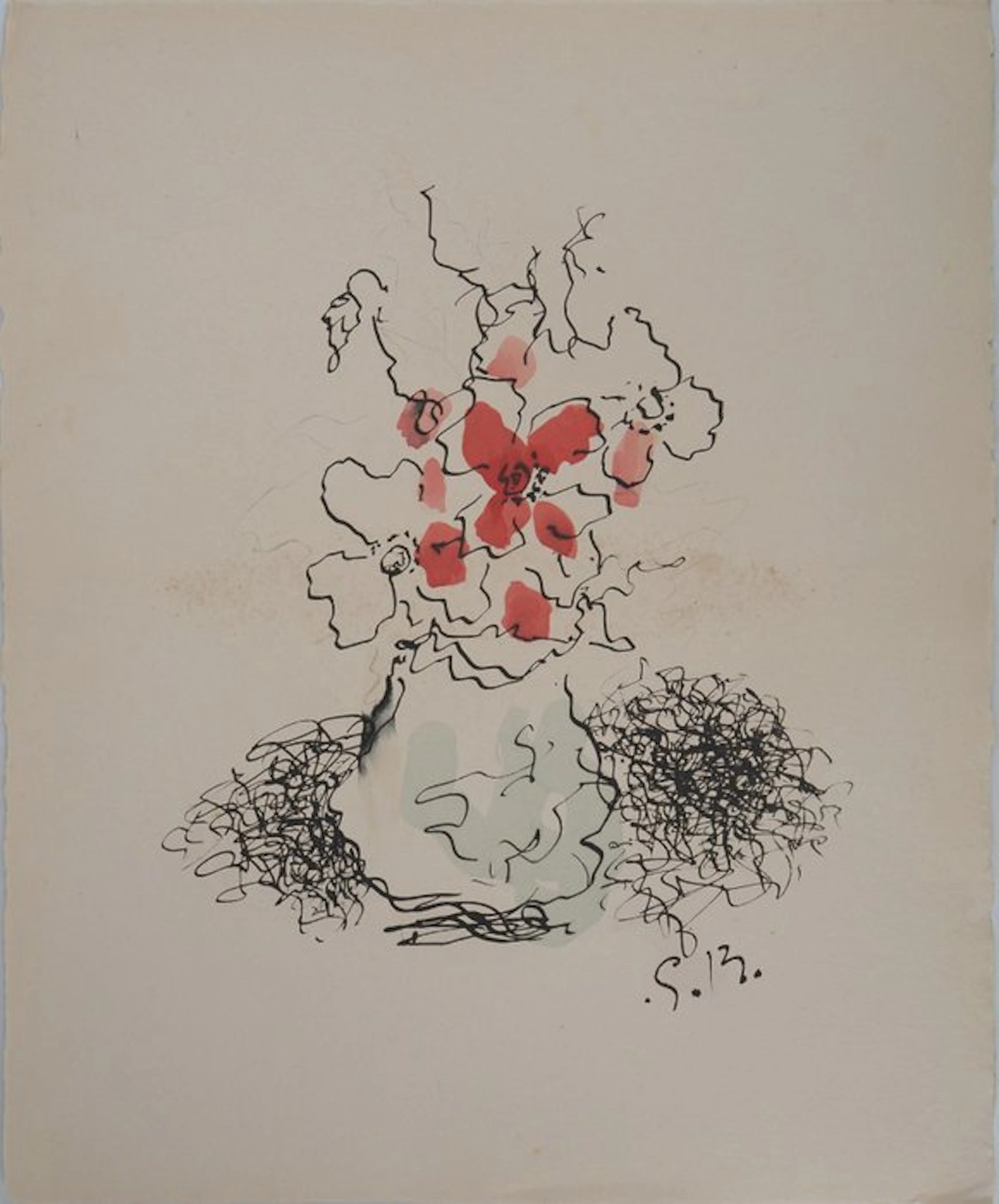 Georges Braque (1882-1963) - Le Vase