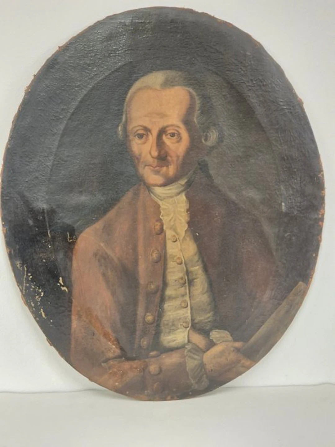 European school (XVIII) - Ritratto di gentiluomo