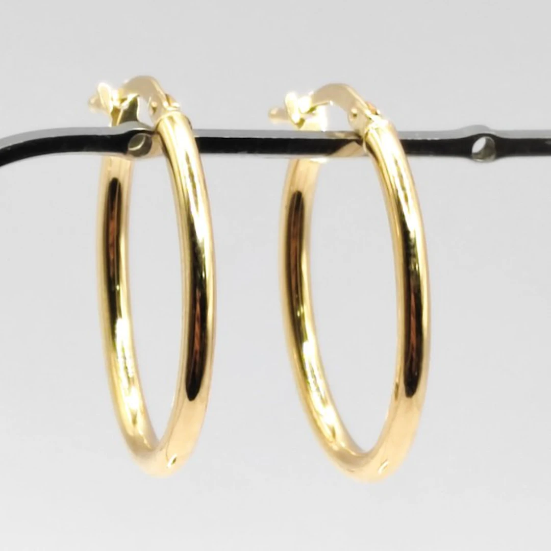 No reserve price - Earrings - 18 kt. Yellow gold