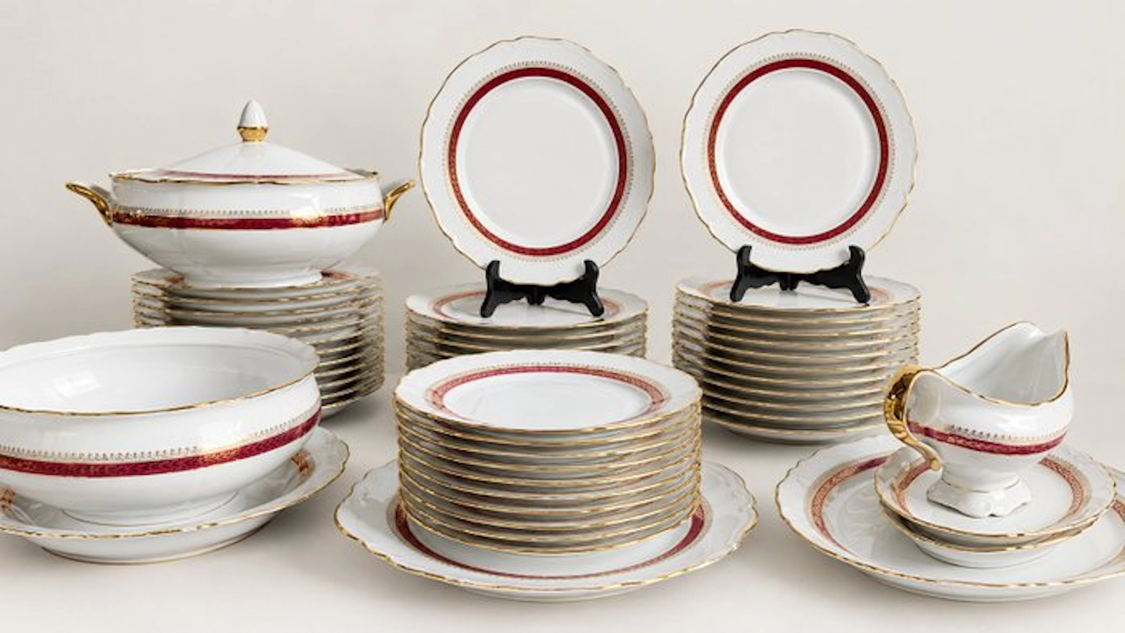 Exclusivité – Porcelaine de Sologne - Dinner set (54) - Art de Table