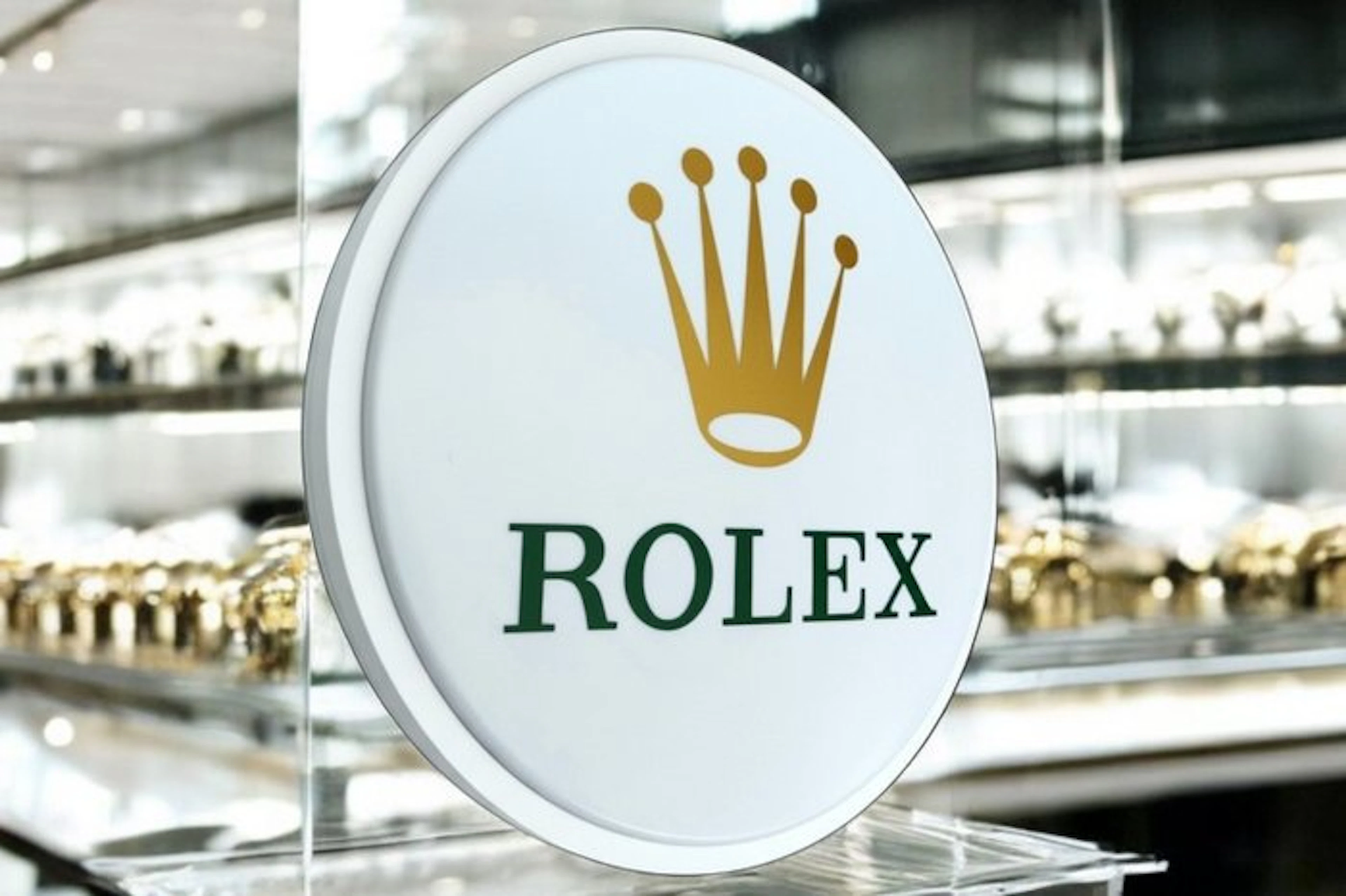 Rolex - Lighted sign - Rolex lighted sign - Steel, Plastic