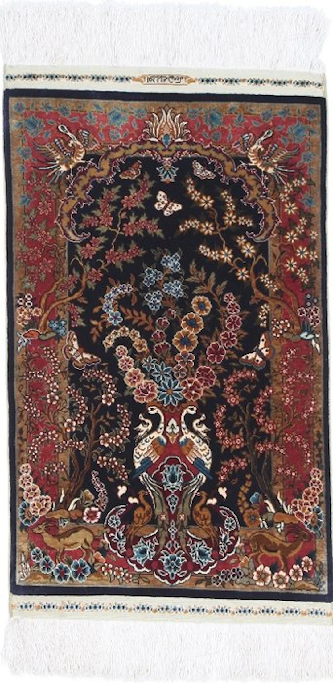 Amazing Silk Hereke Signed Ozipek Carpet with 10/10 Quality - Pure