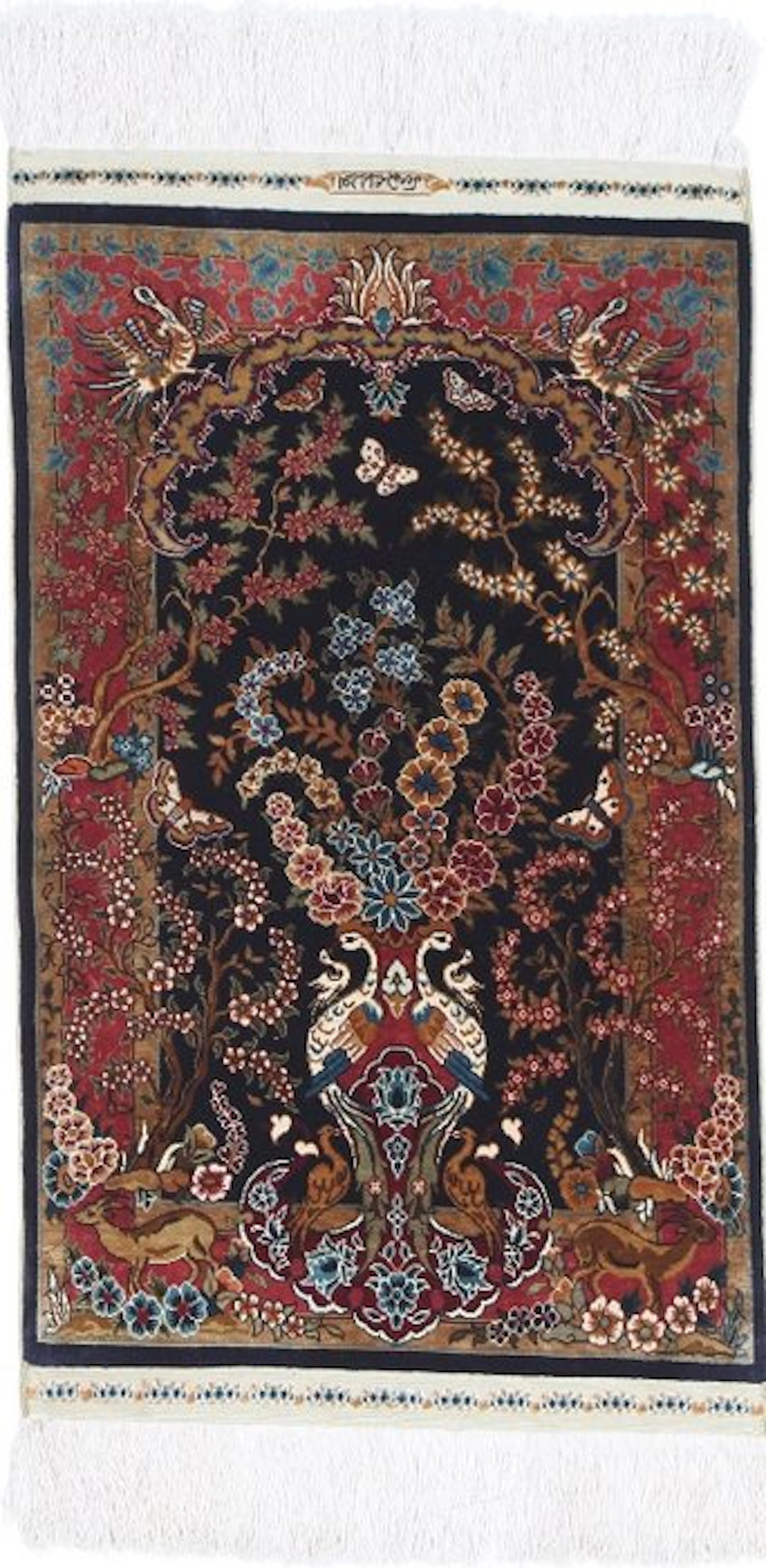 Amazing Silk Hereke Signed Ozipek Carpet with 10/10 Quality - Pure