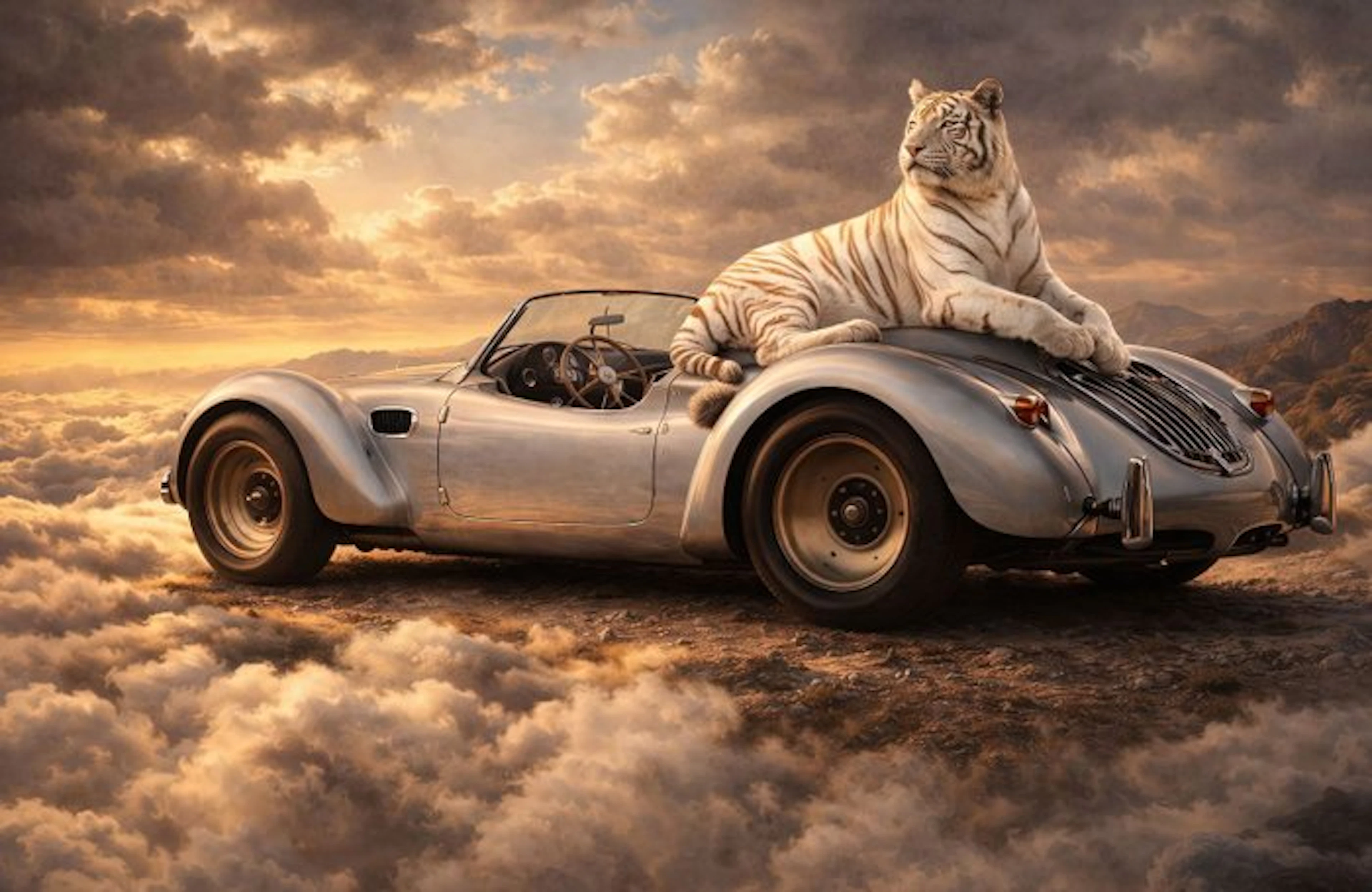 Canvas Fit - Alberto Ricardo - Porsche: El Guardián del Horizonte