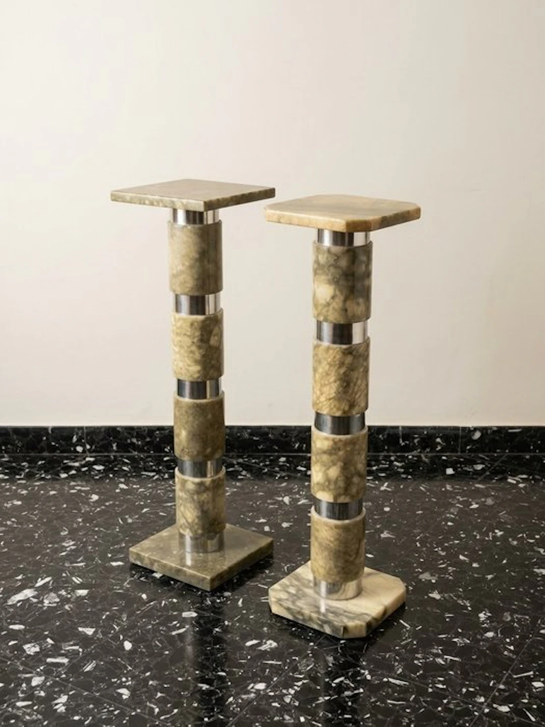 Mid-century modern Column (2) - 1970-1980 - PAIR OF COLUMNS