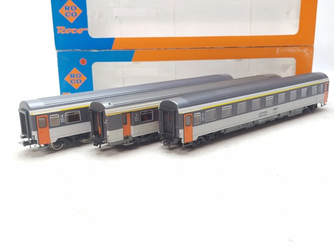 Roco H0 - 4223B/4299 - Model train passenger carriage (3)...