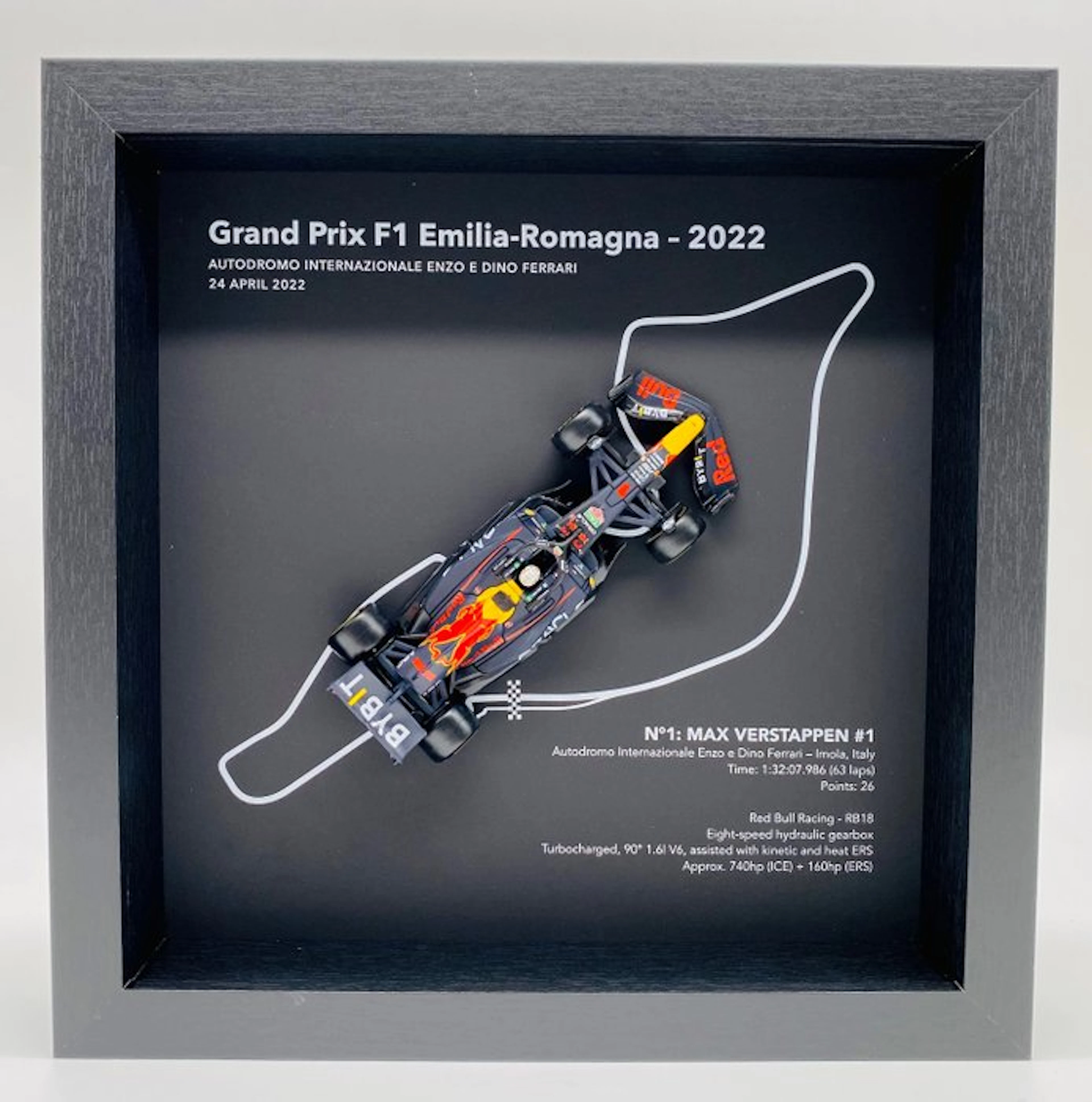 Artwork - Aston Martin - Max Verstappen - GP F1 Emilia Romagna 2022