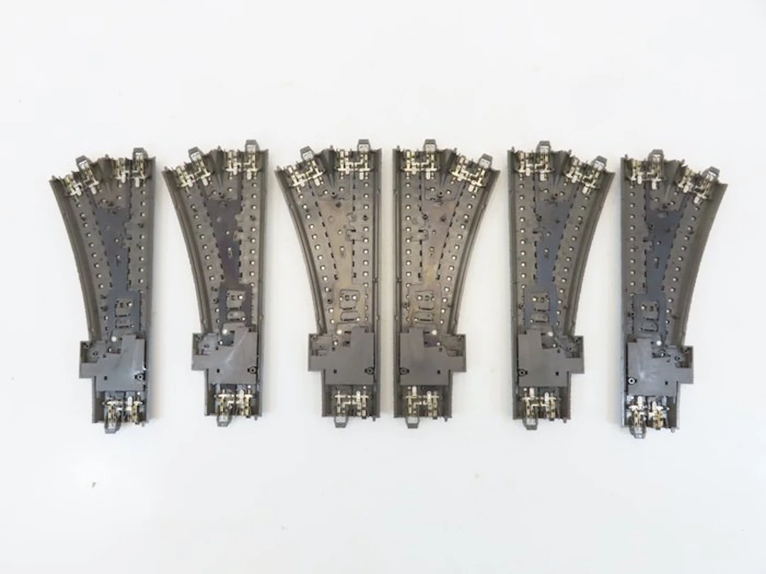 Märklin H0 - 24611/24612 - Model train tracks (6)...