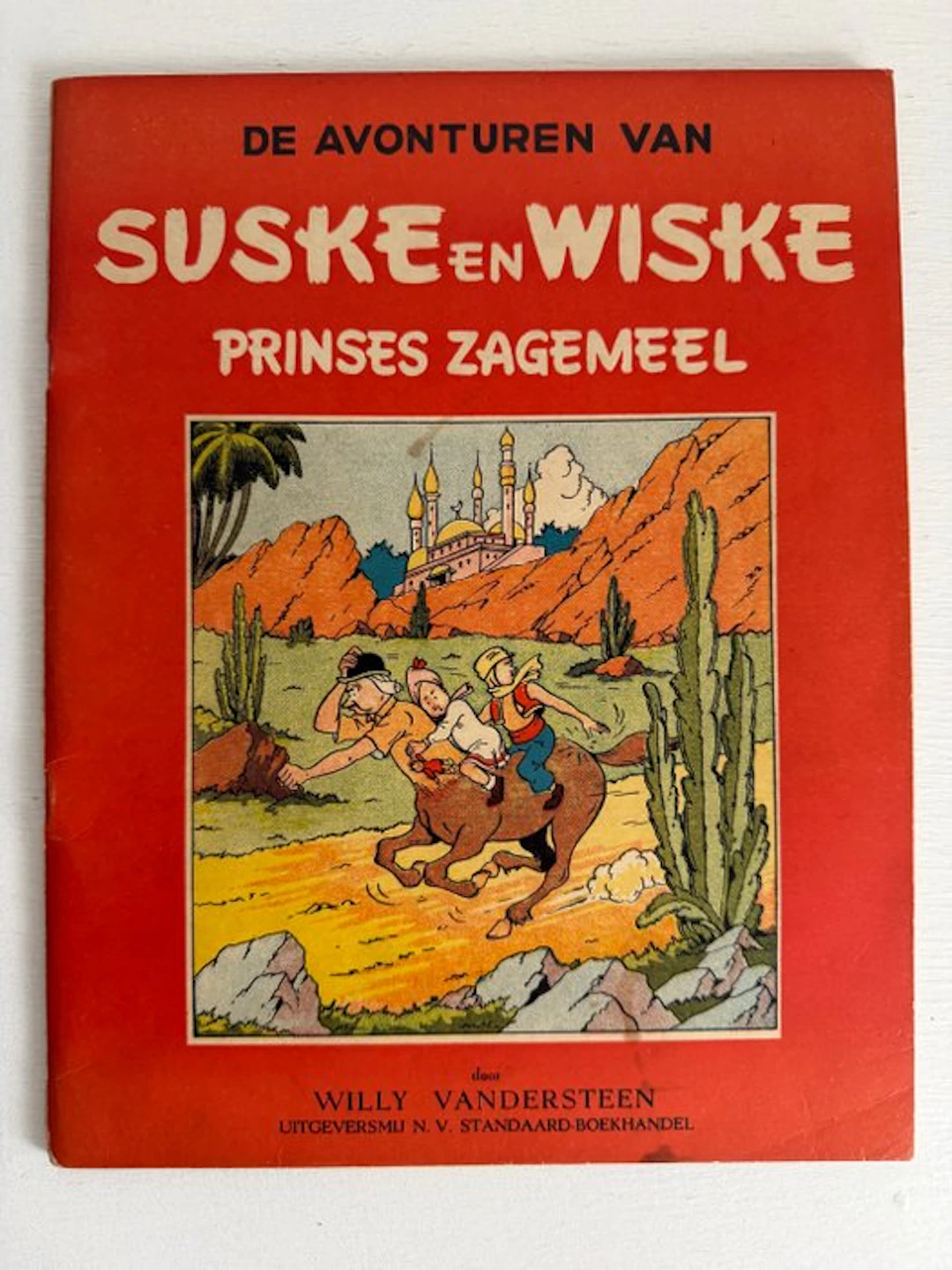 Suske en Wiske RV-5 - Prinses Zagemeel - 1 Album - First edition - 1949