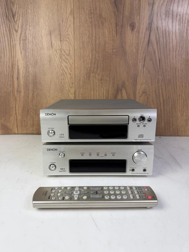 Denon - DRA-F102 Receiver - DCD-F102 CD Player Stereo set