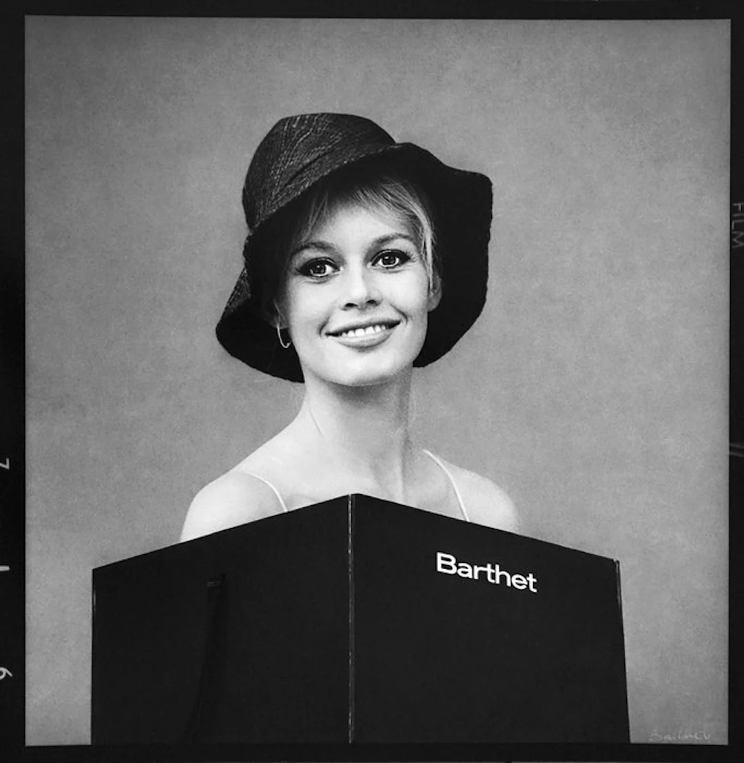 Jean Barthet - Brigitte Bardot chapeau Barthet Paris