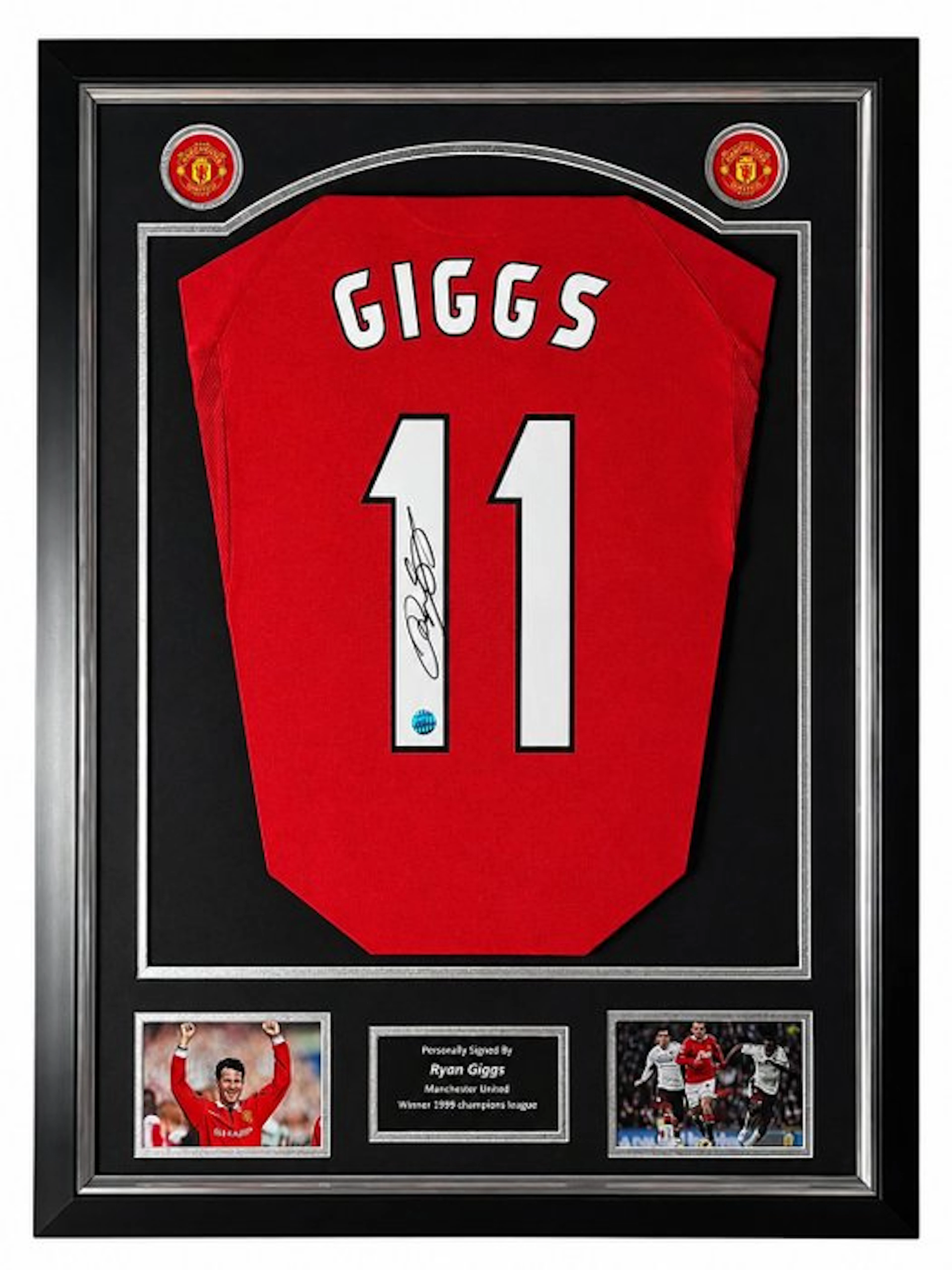 Manchester United - Premier League - Ryan Giggs - Premium Frame - Jersey