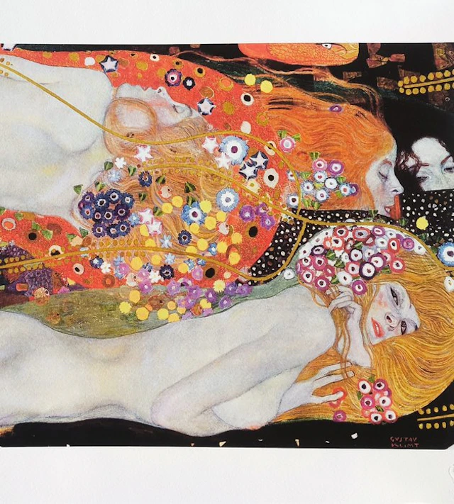 Gustav Klimt (1862–1918) (after) - "Water Serpents II, 1907"