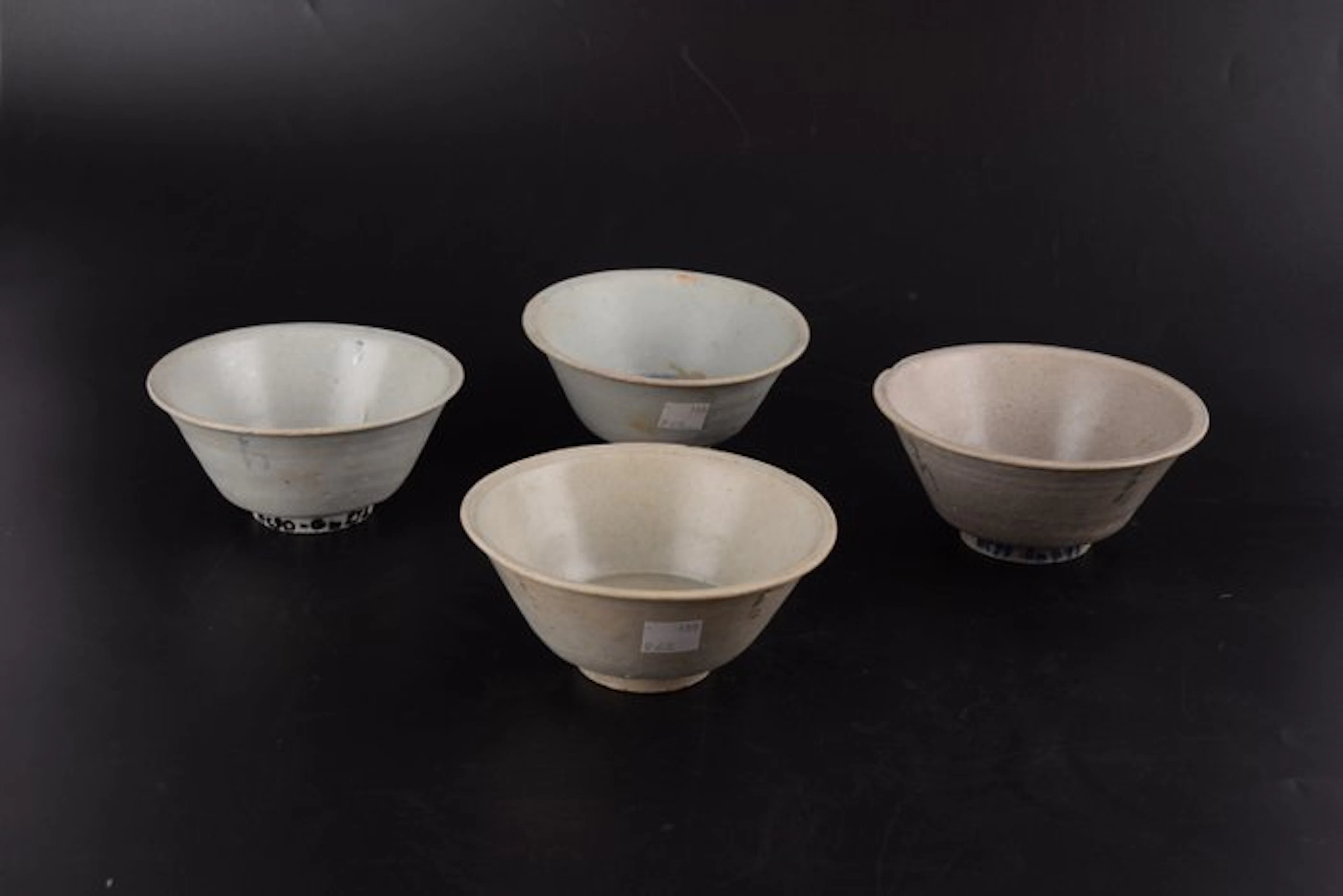 Bowl (4) - Stoneware - Vung Tau Cargo sea find