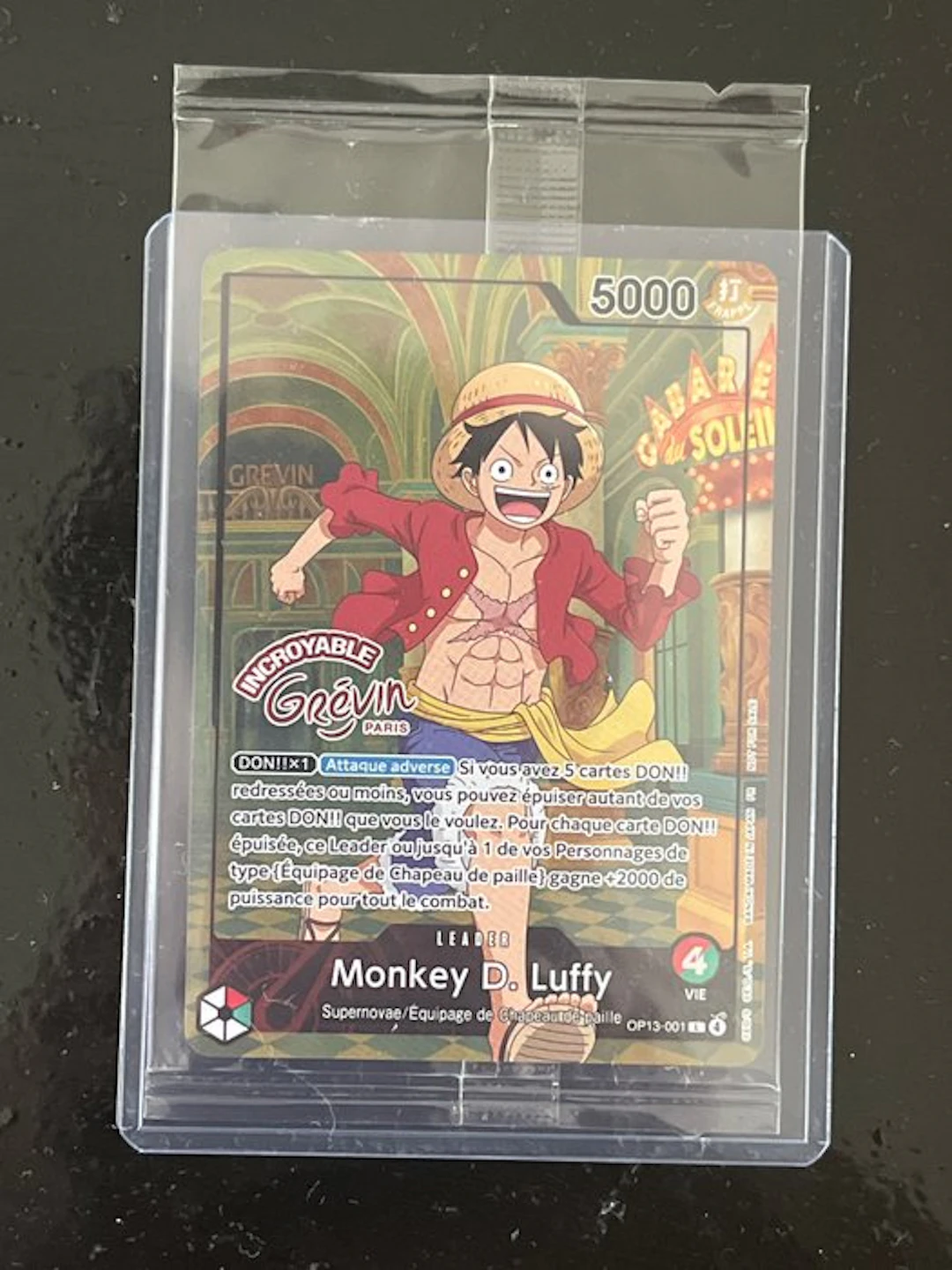 Bandai - 1 Card - One Piece - Monkey D