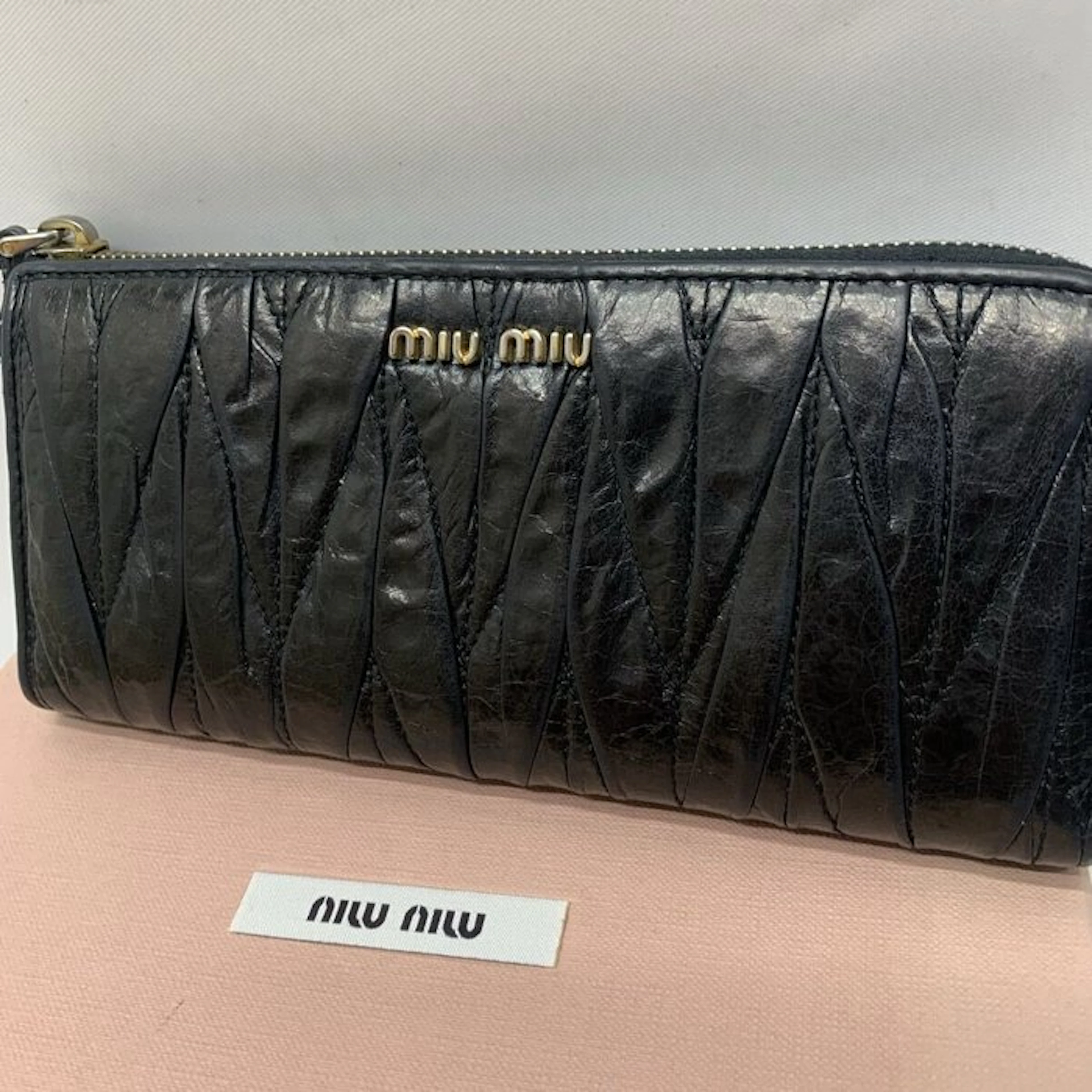 Miu Miu - Matelassé - Wallet