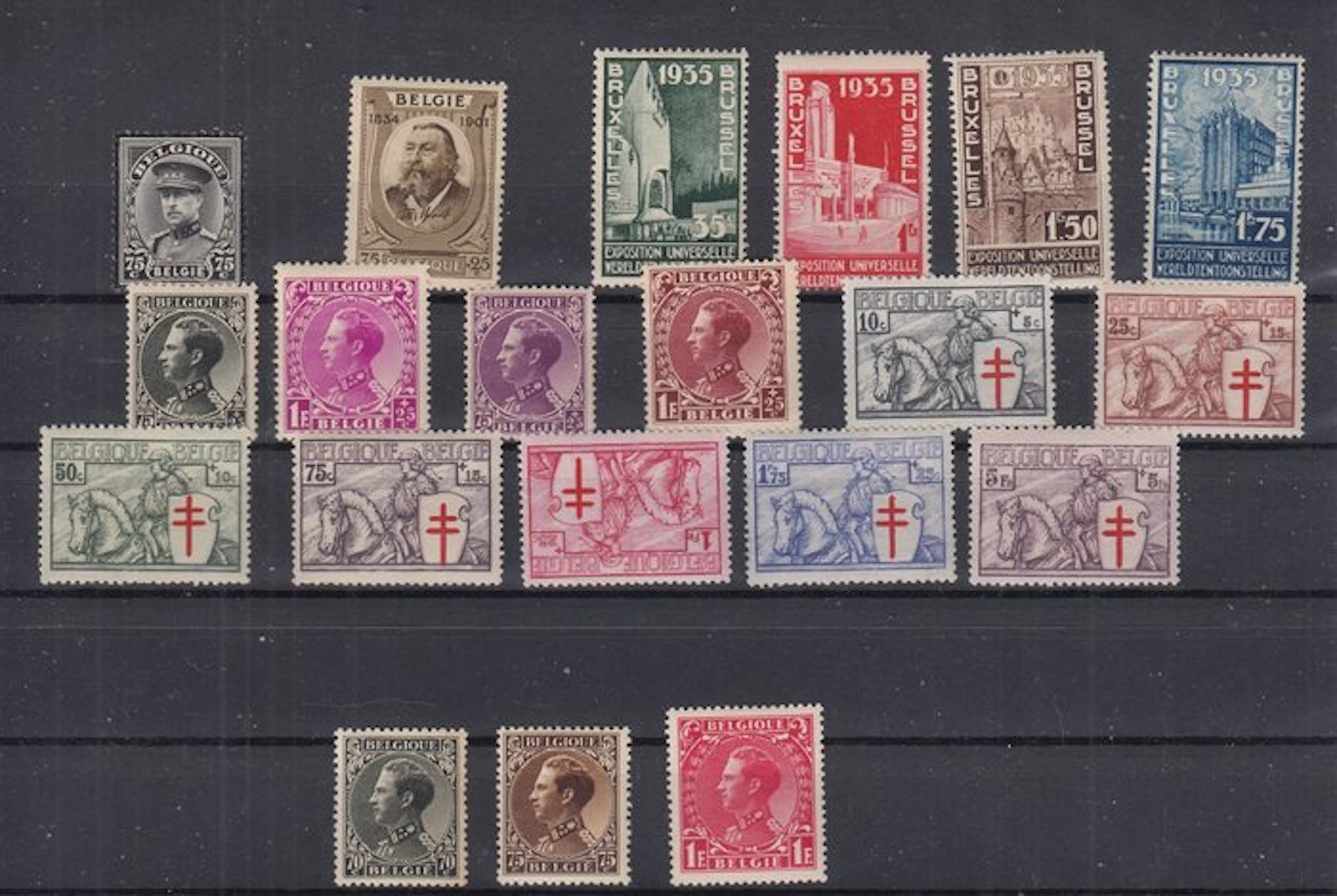 Belgium 1934 - full year 1934 - OBP : 384/403