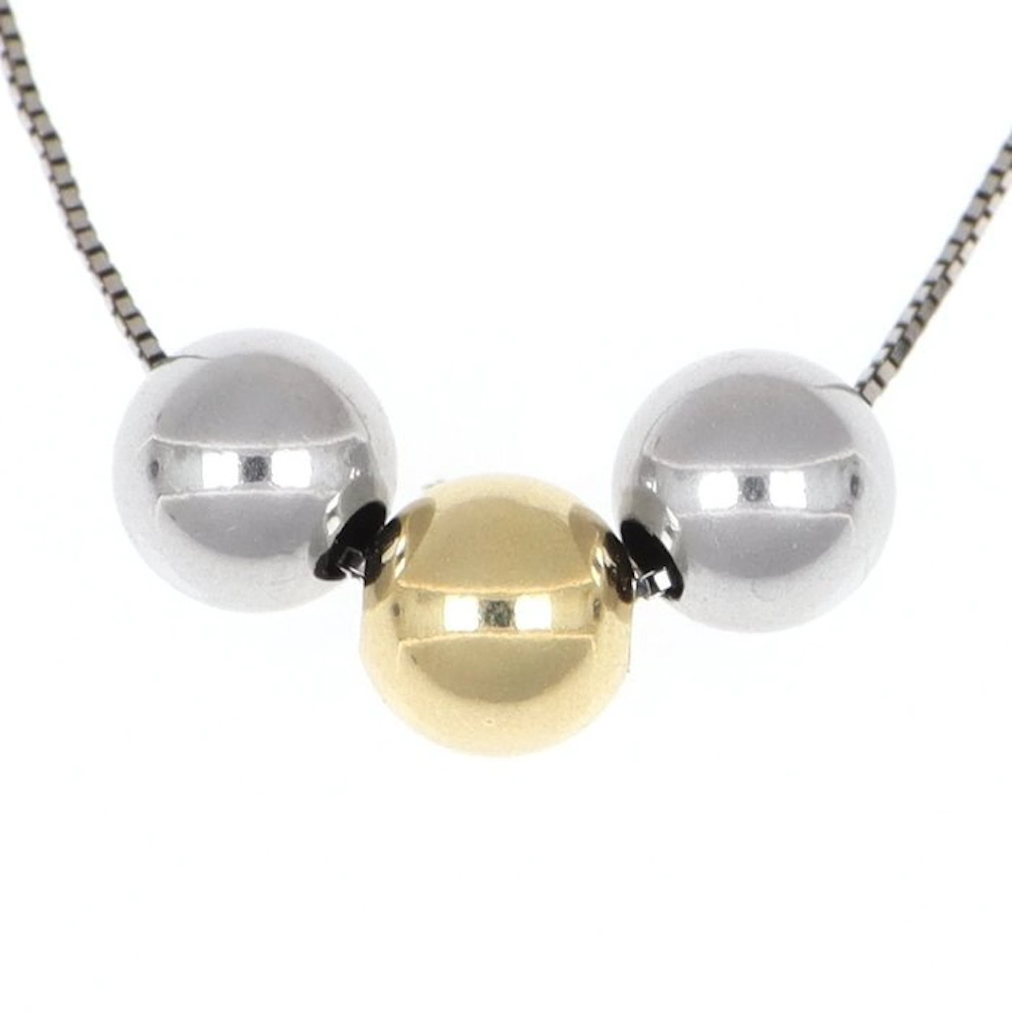 No reserve price - Necklace with pendant - 18 kt. White gold, Yellow gold