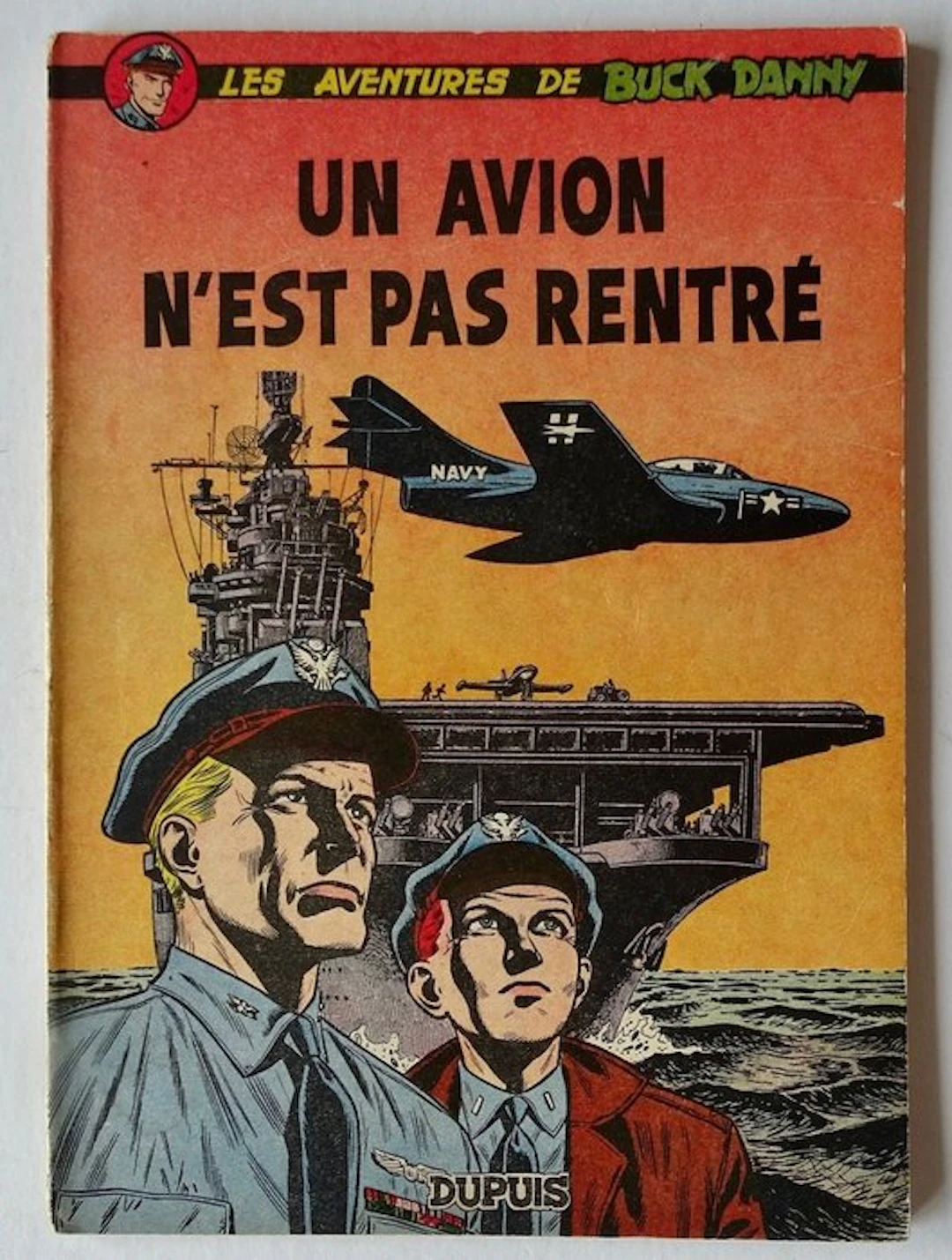 Buck Danny T13 - Un Avion n'est pas rentré - B - 1 Album - First edition - 1954