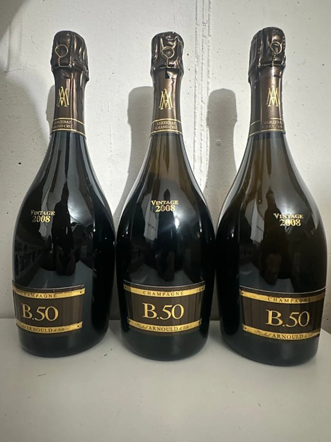 2008 Michel Arnould, B 50 - Champagne Brut - 3 Bottles (0.75L)
