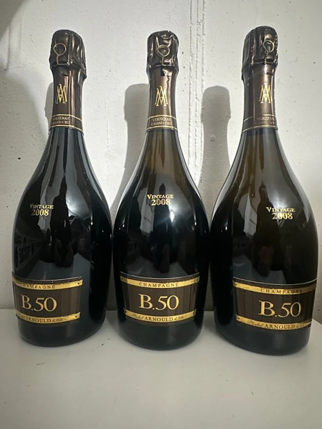 2008 Michel Arnould, B 50 - Champagne Brut - 3 Bottles (0.75L)