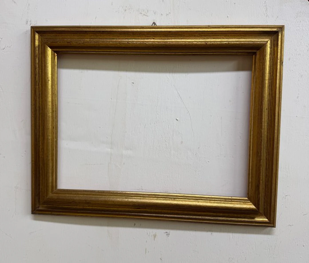 Frame - Wood, Gold - Salvator Rosa, reverse