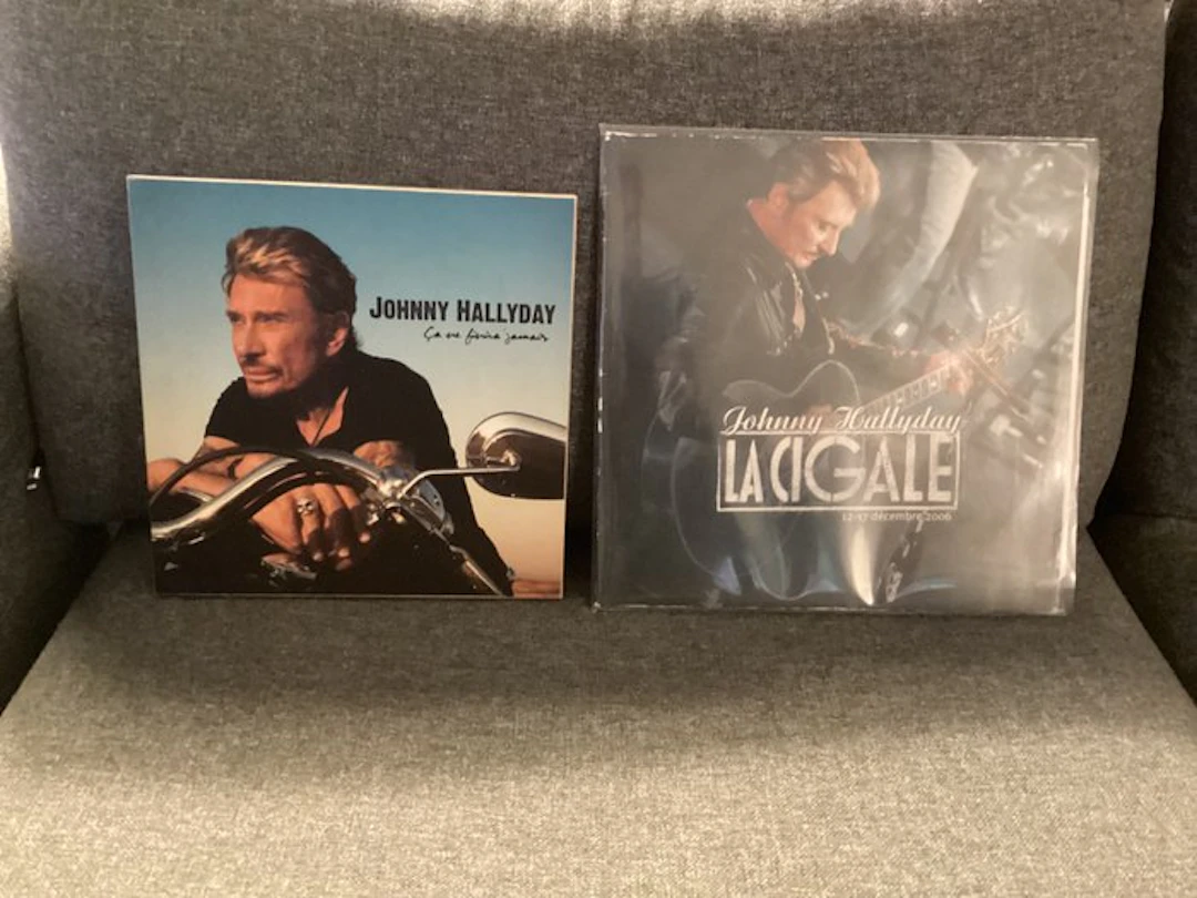 Johnny Hallyday - Ça Ne Finira Jamais (3 x LPs box set) +...