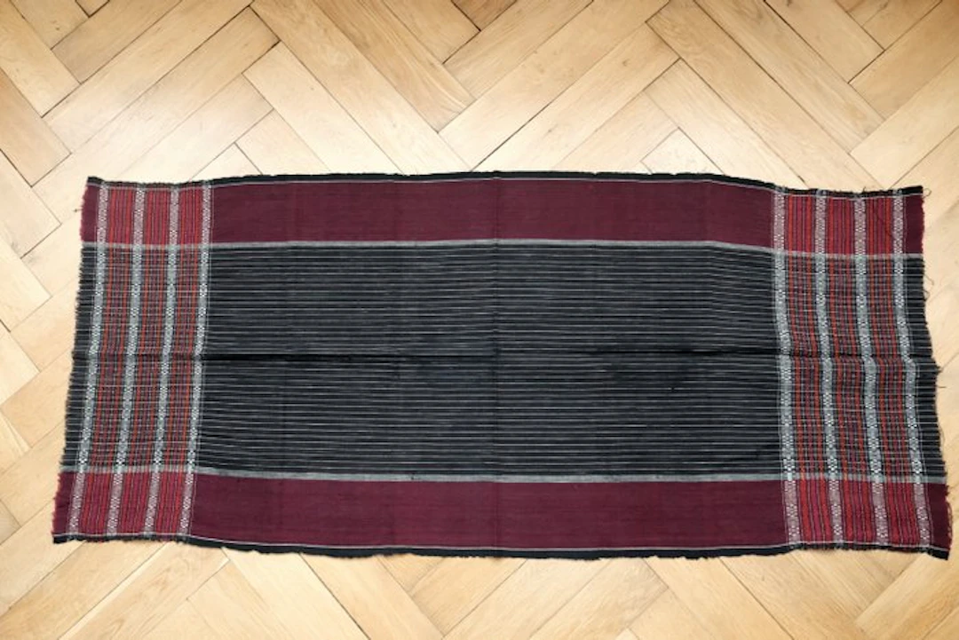 Ikat ulos, Batak, Sumatra, Indonesia - Cotton - Indonesia - late 2oth century