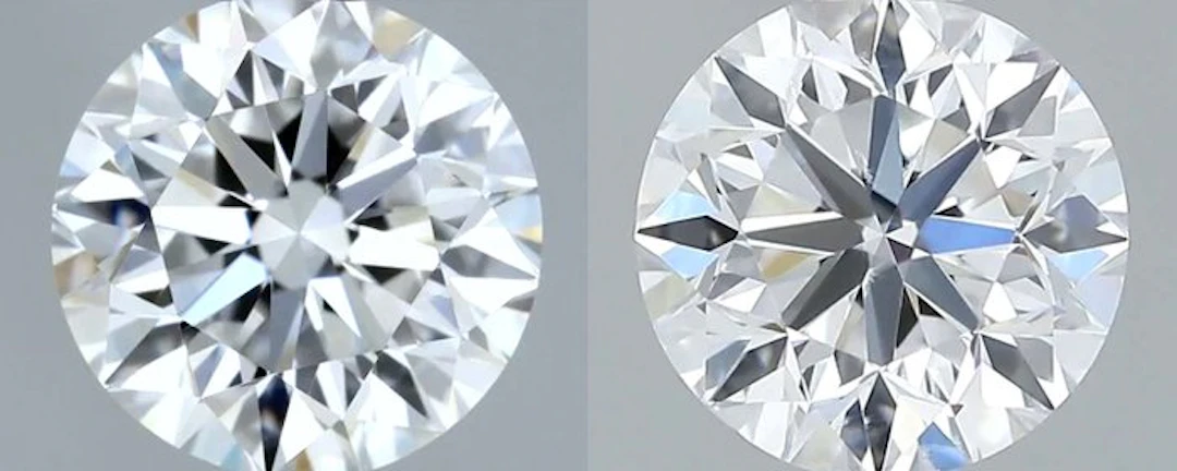No reserve price - 2 pcs Diamond (Natural) - 1.00 ct...