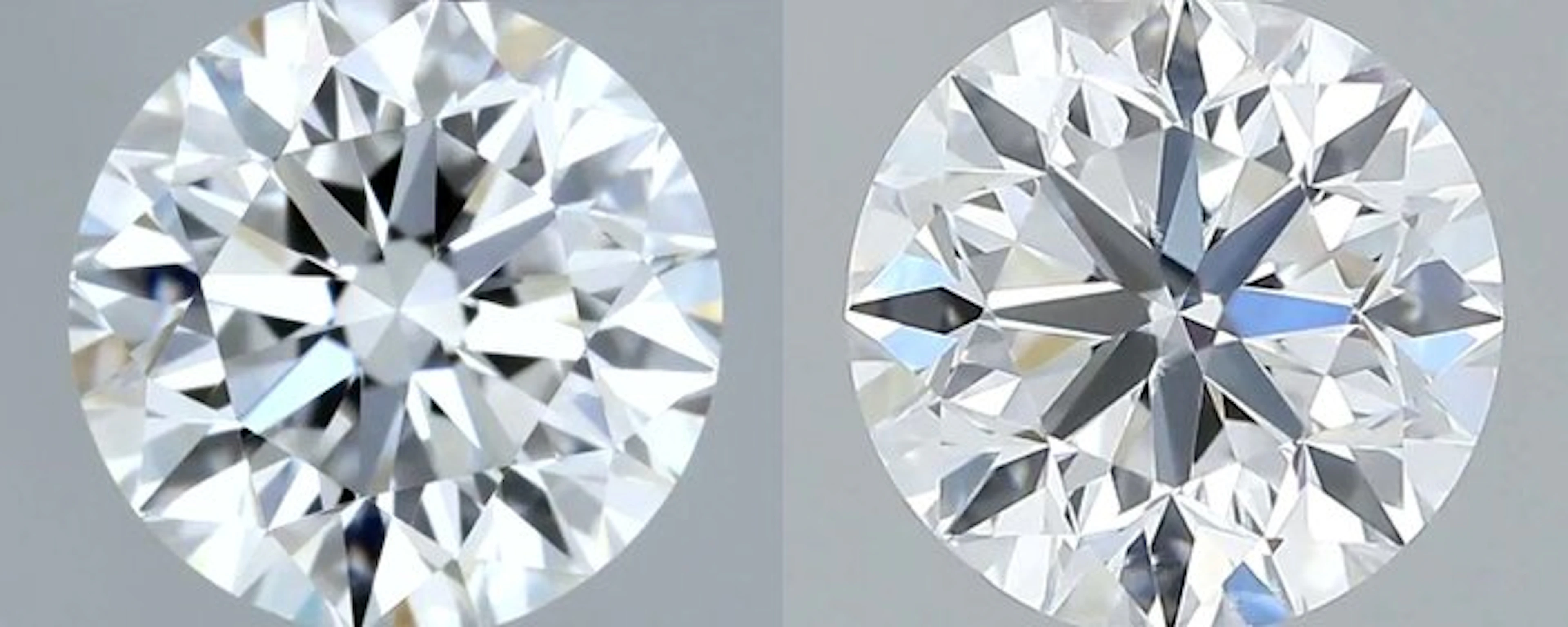 No reserve price - 2 pcs Diamond (Natural) - 1.00 ct...