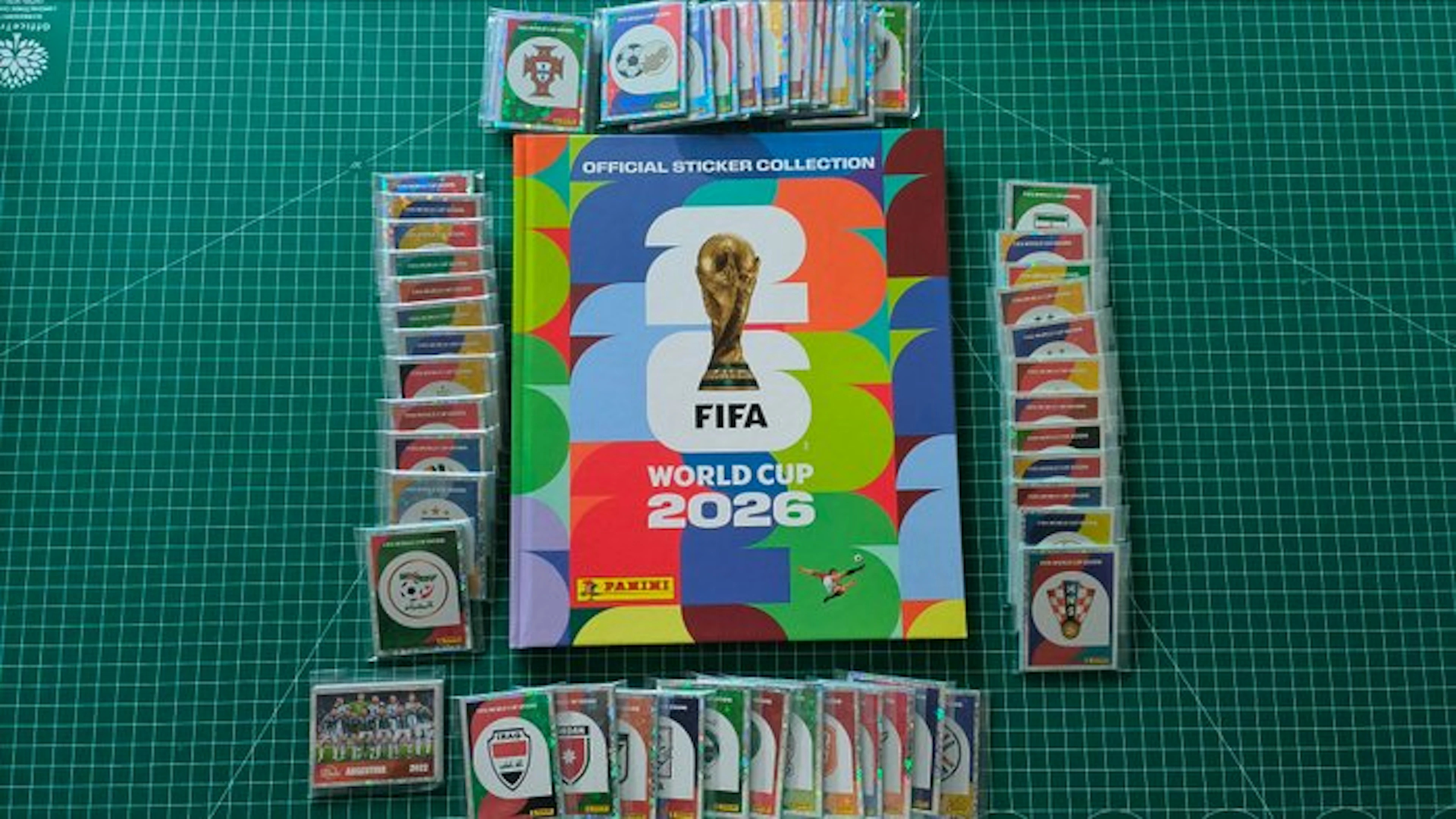 2025/26 Panini World Cup Unpasted Empty album + complete...