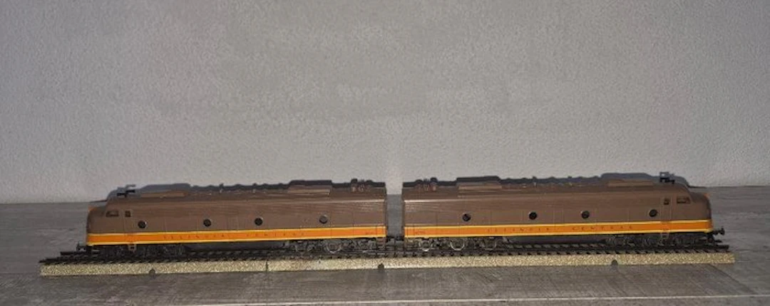 Rivarossi H0 - 1929 - Diesel locomotive (2) - Condition: lightly used
